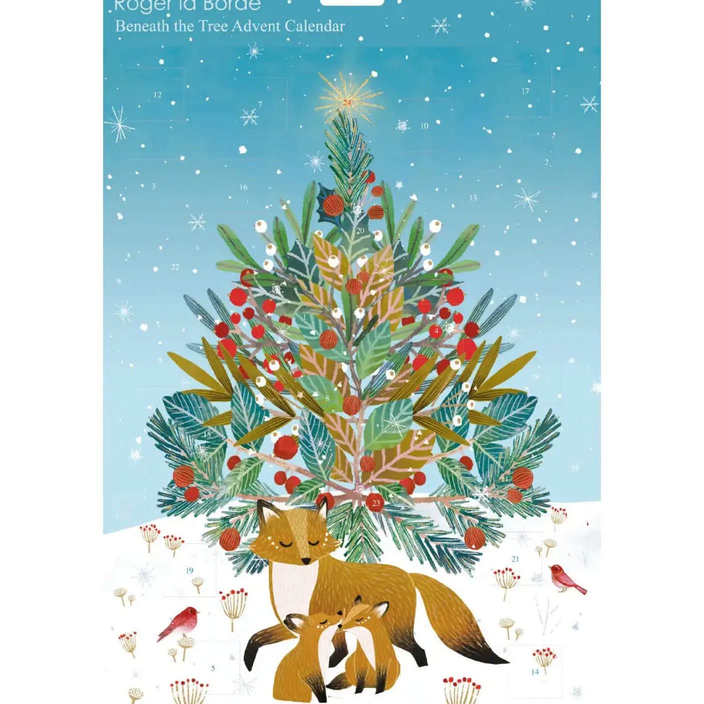 Beneath the Tree Traditional Advent Calendar