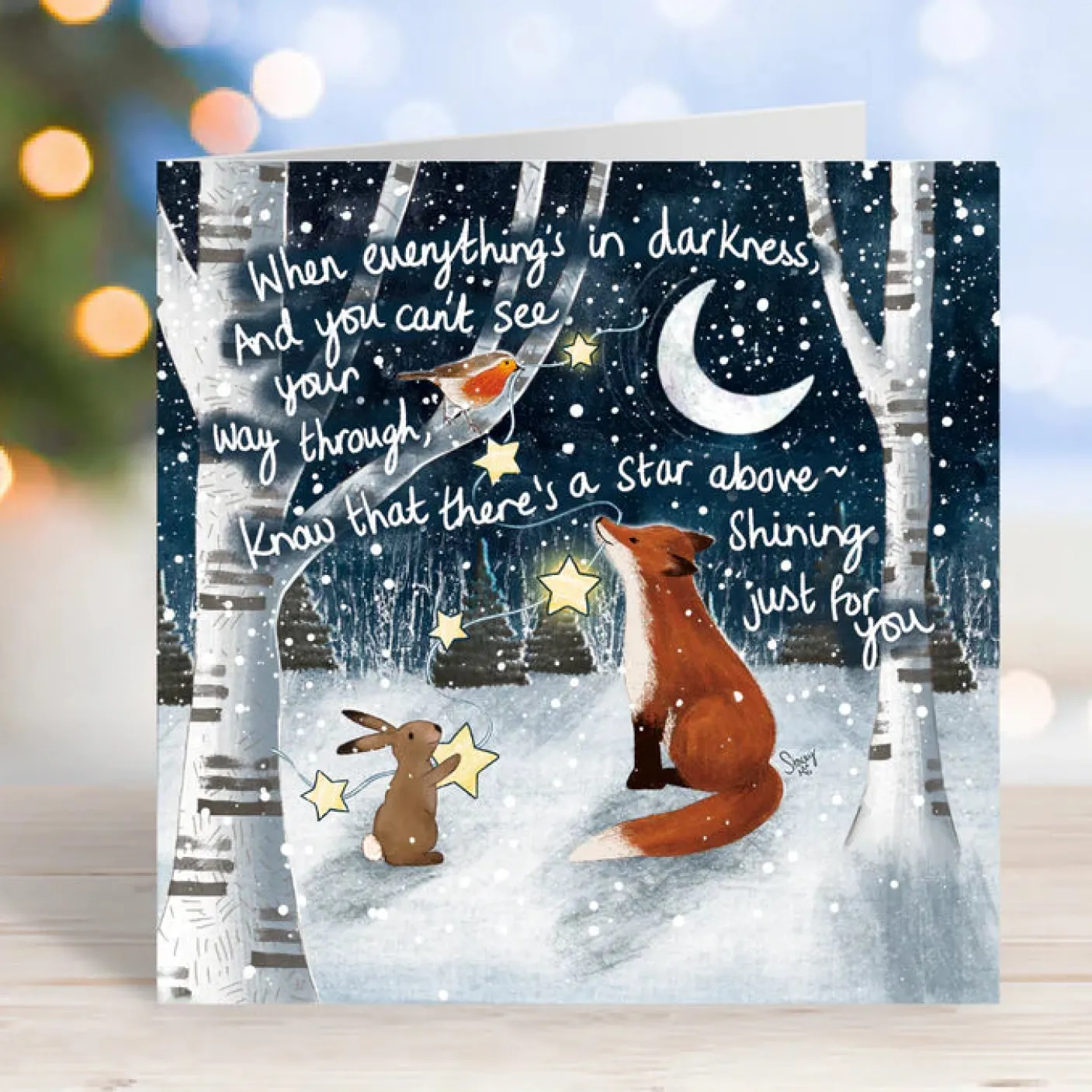 'A Star Above' Greeting Card
