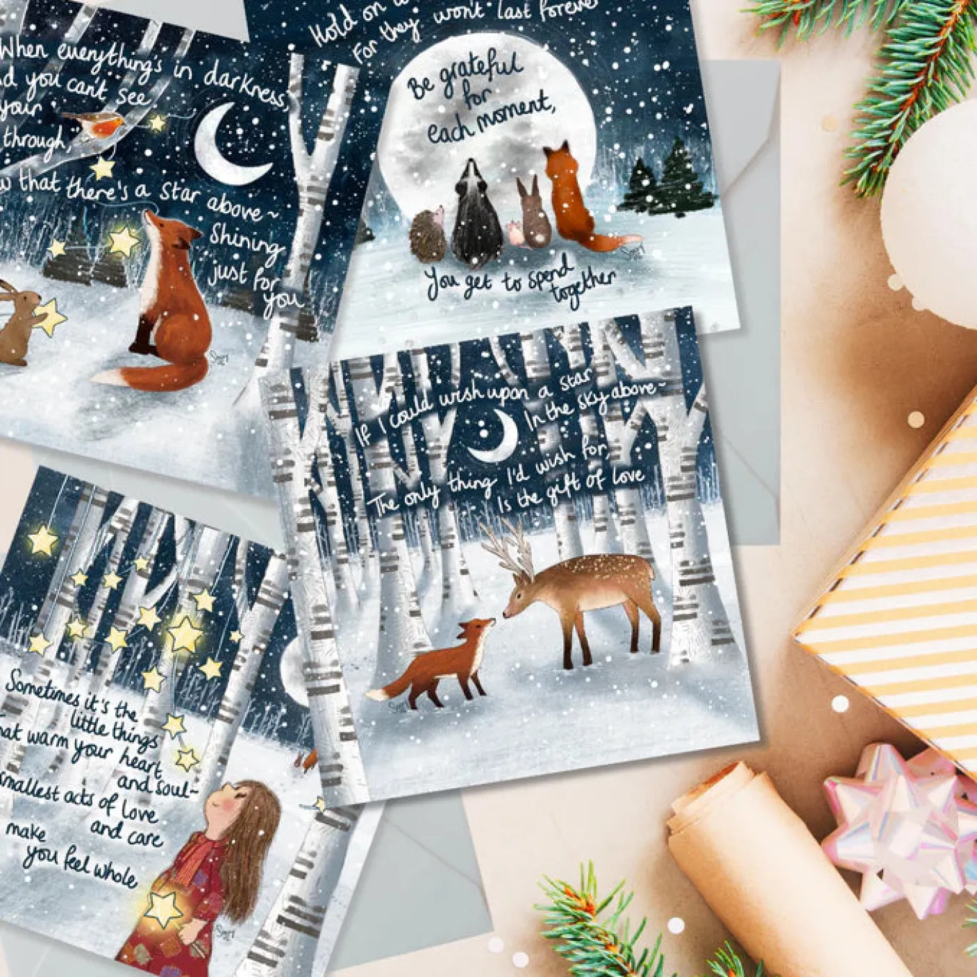 'A Star Above' Greeting Card