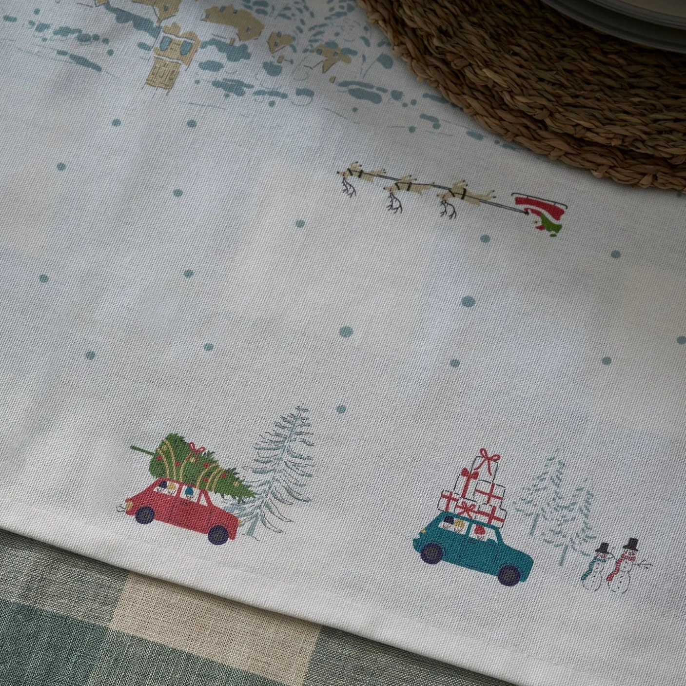 Home for Christmas Table Runner
