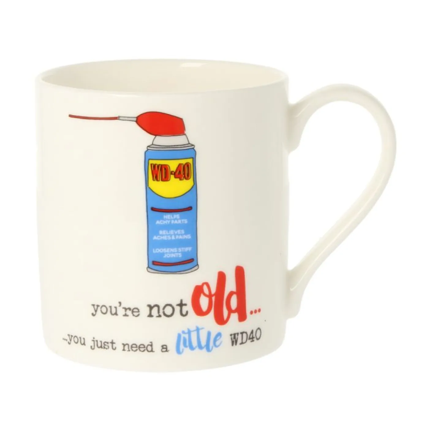 You're Not Old Bone China Mug