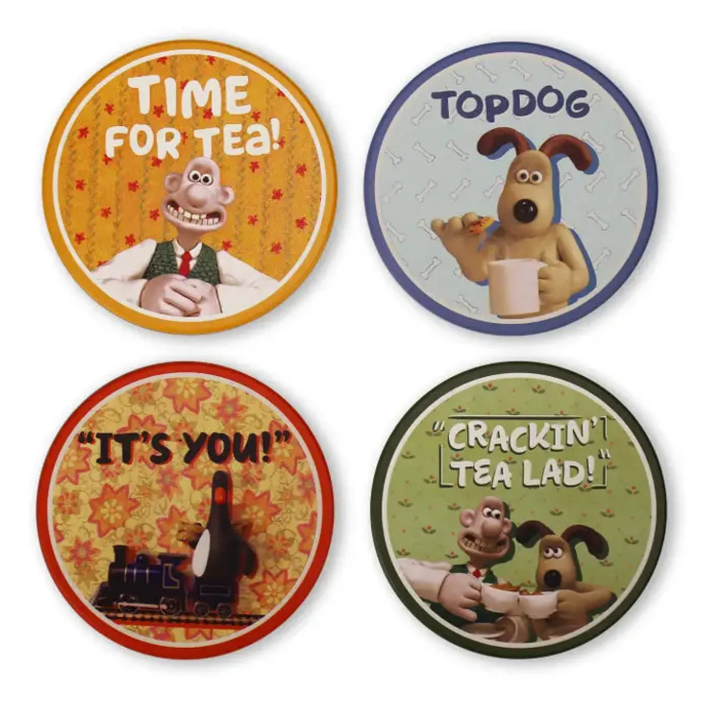 Wallace and Gromit Ceramic Coasters