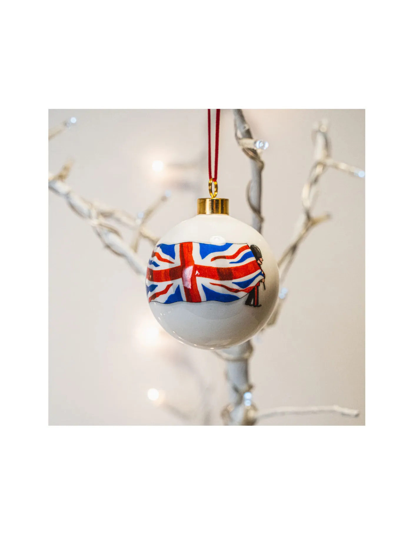 Union Jack Bauble Boxed