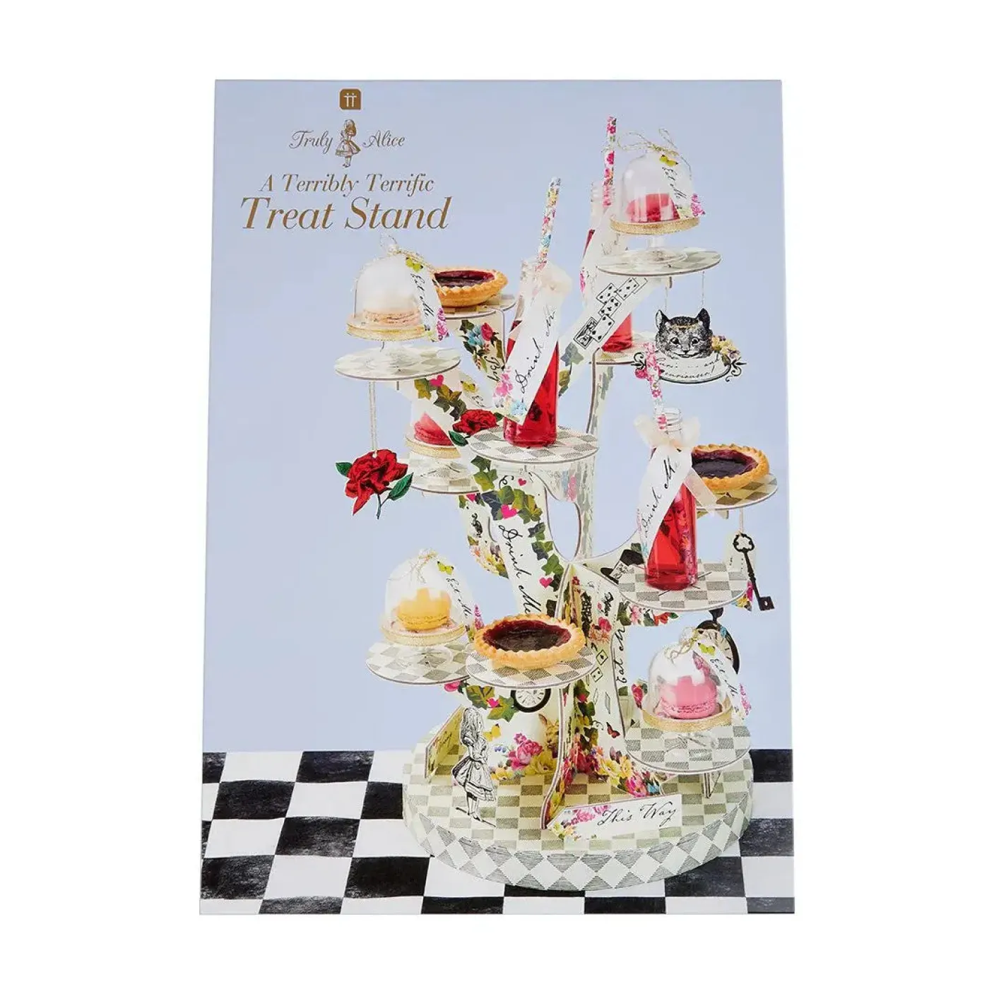 Alice in Wonderland Tree Shaped Cake Stand