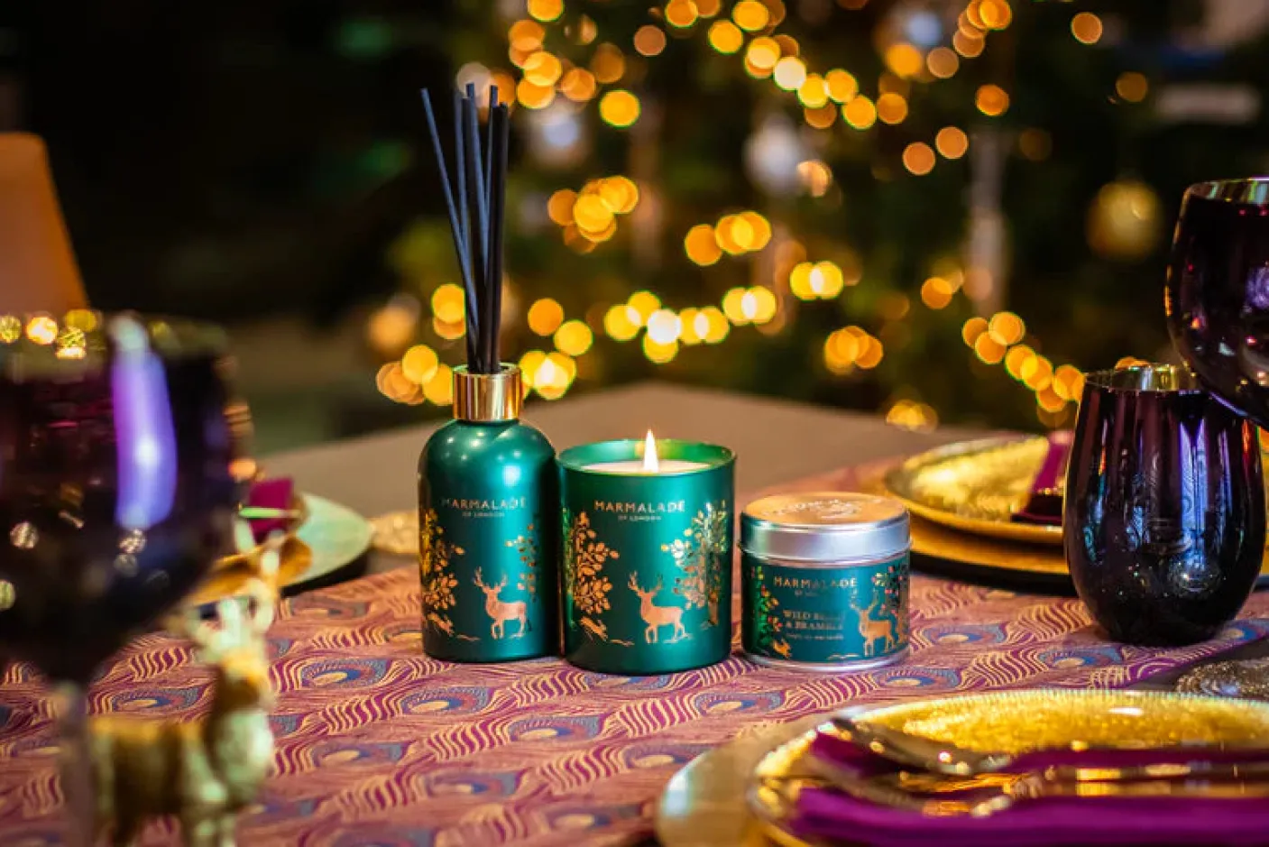 Wild Berry & Bramble Medium Tin Candle