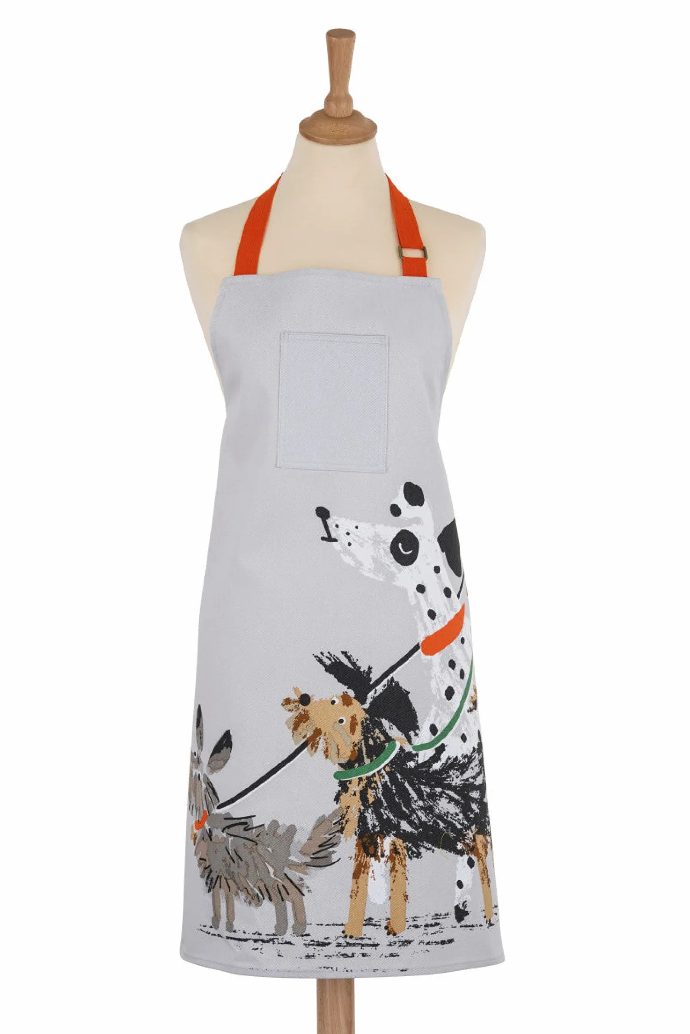 Dog Days Cotton Apron