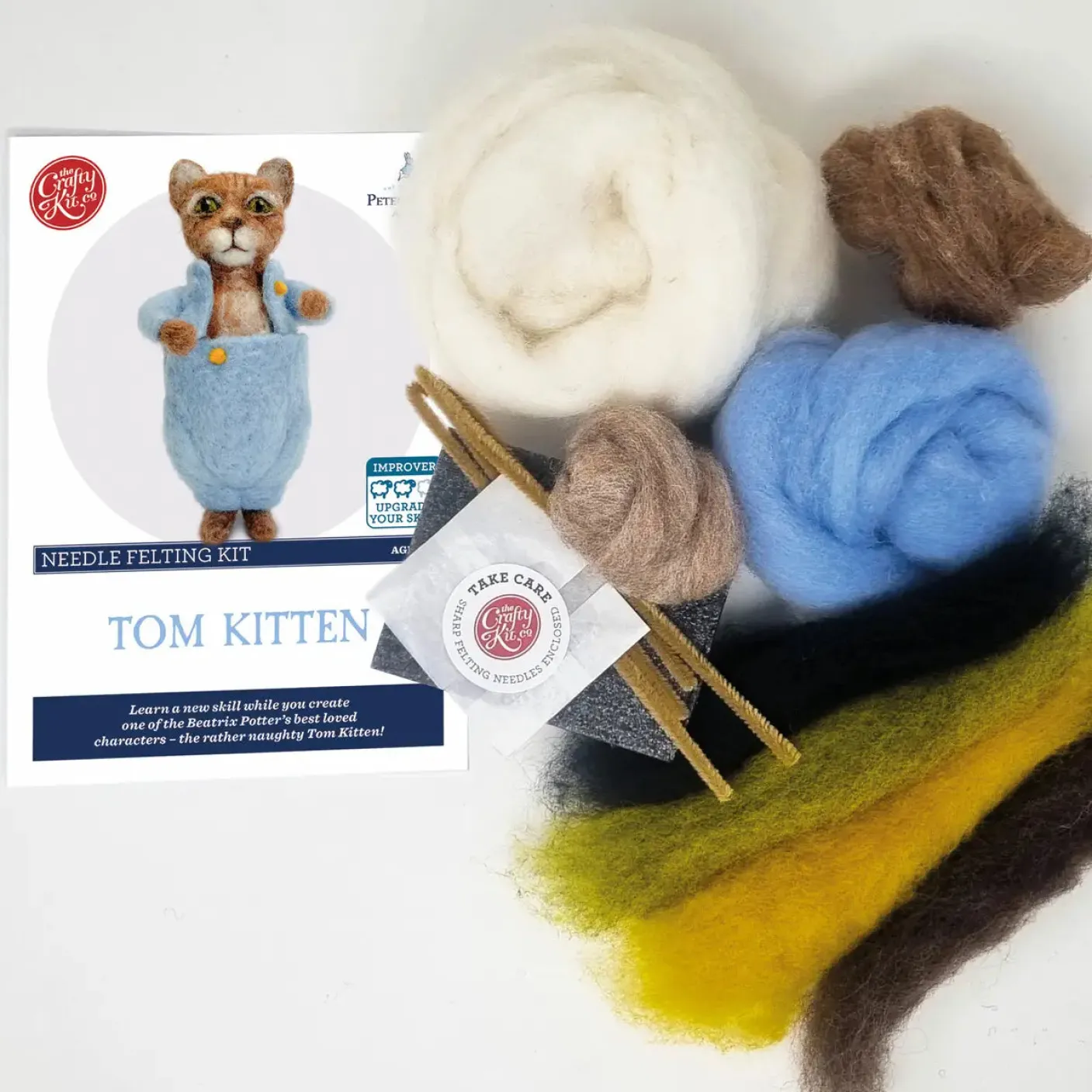 Tom Kitten Needle Felting Craft Kit