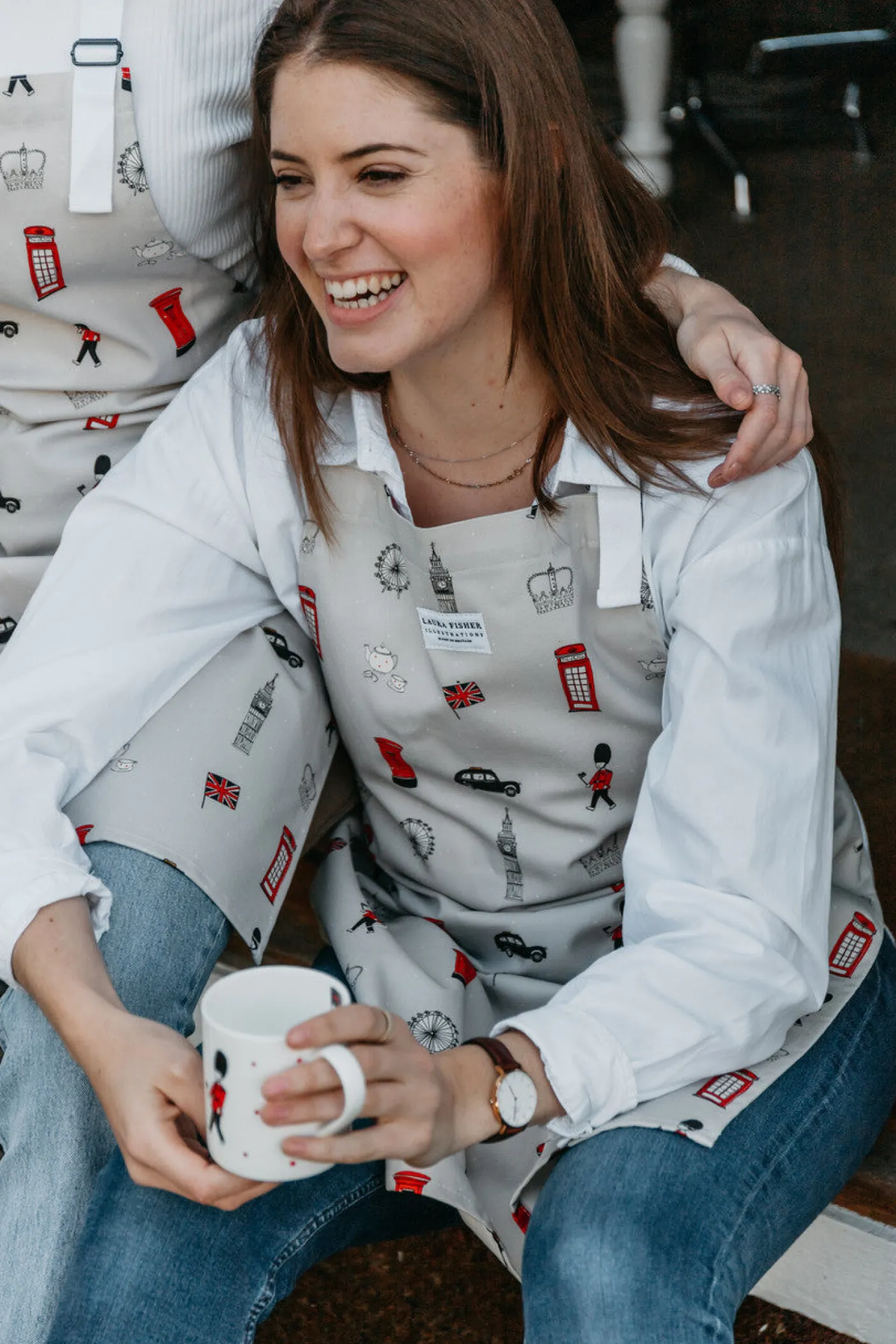 Bright & British Cotton Apron