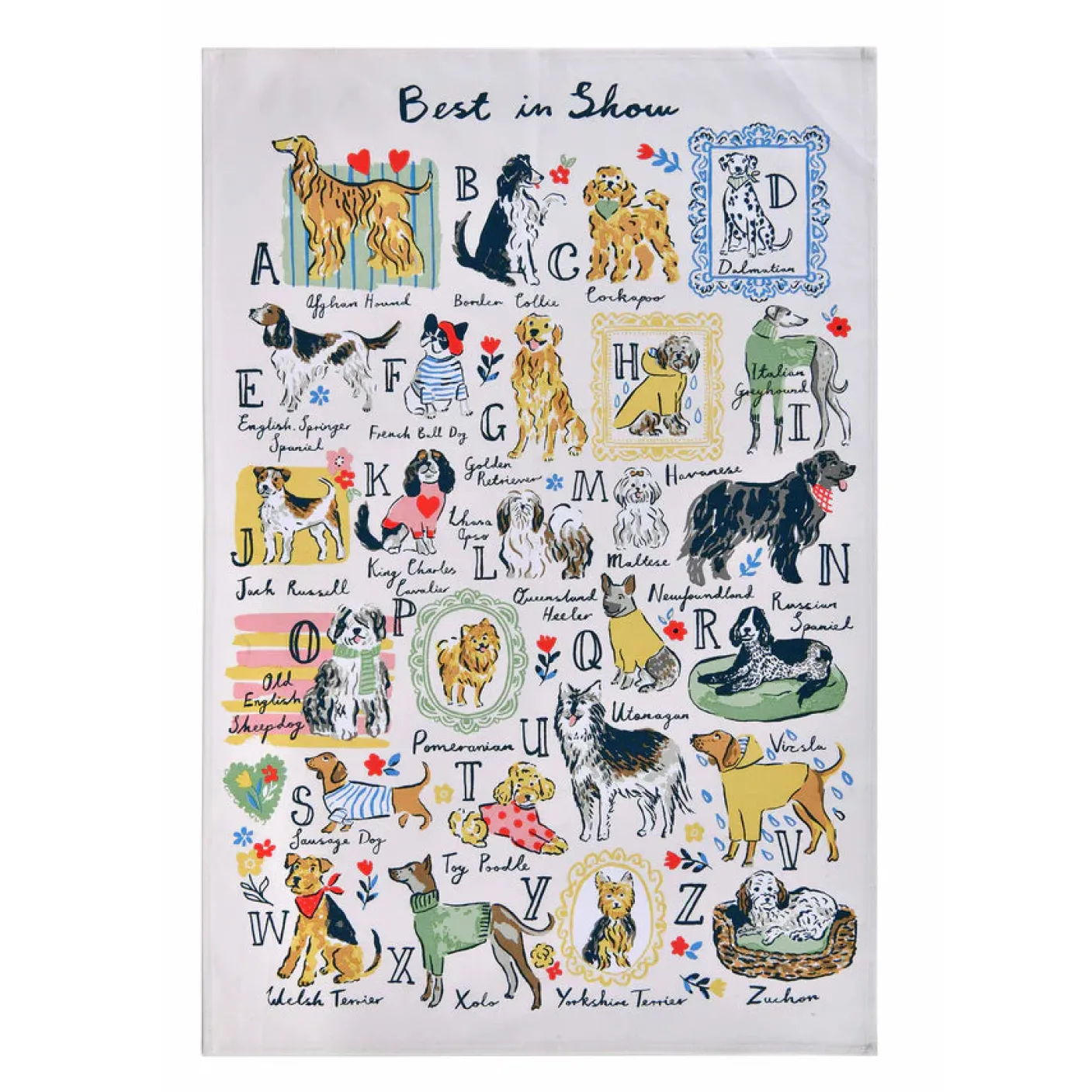 Best in Show Cotton Tea Towel