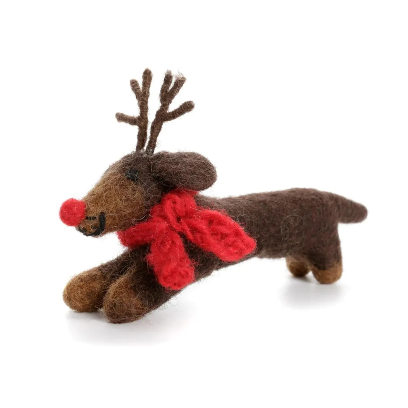 Sausage Dog with Antlers