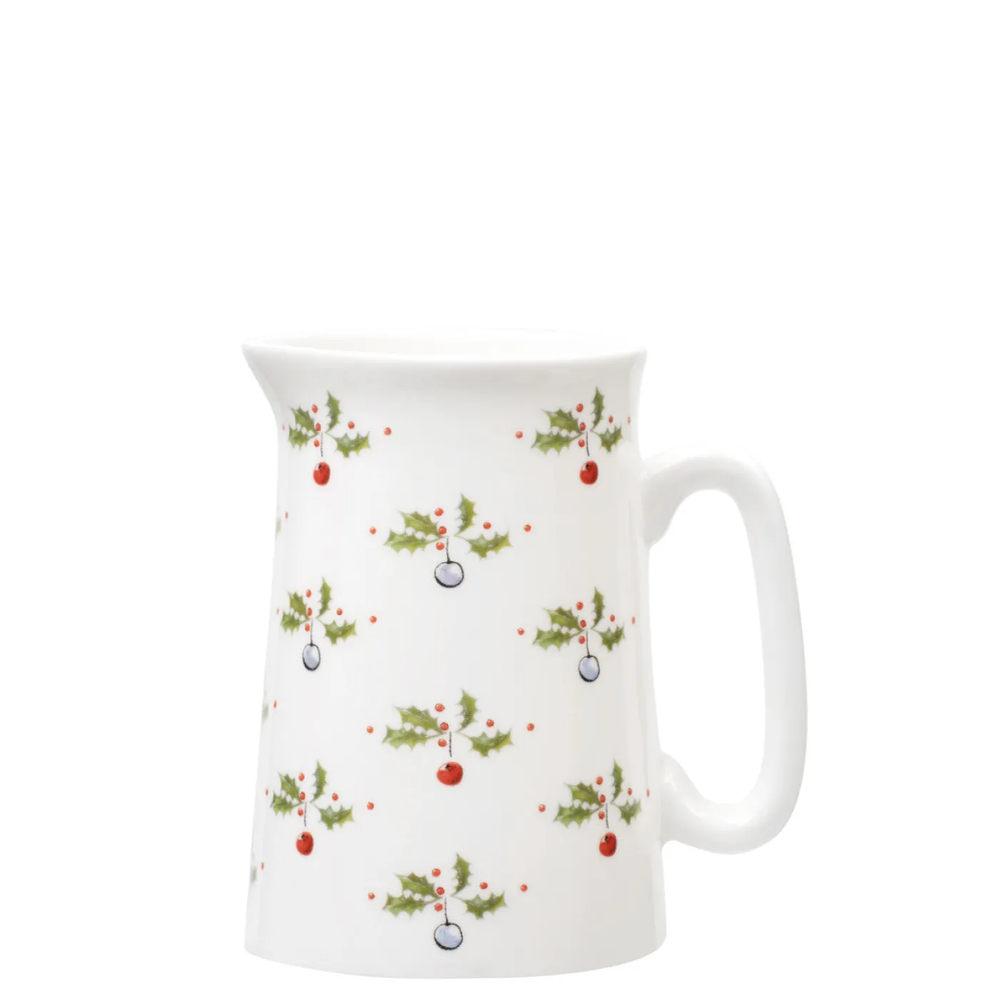 Holly and Berry Bone China Medium Jug