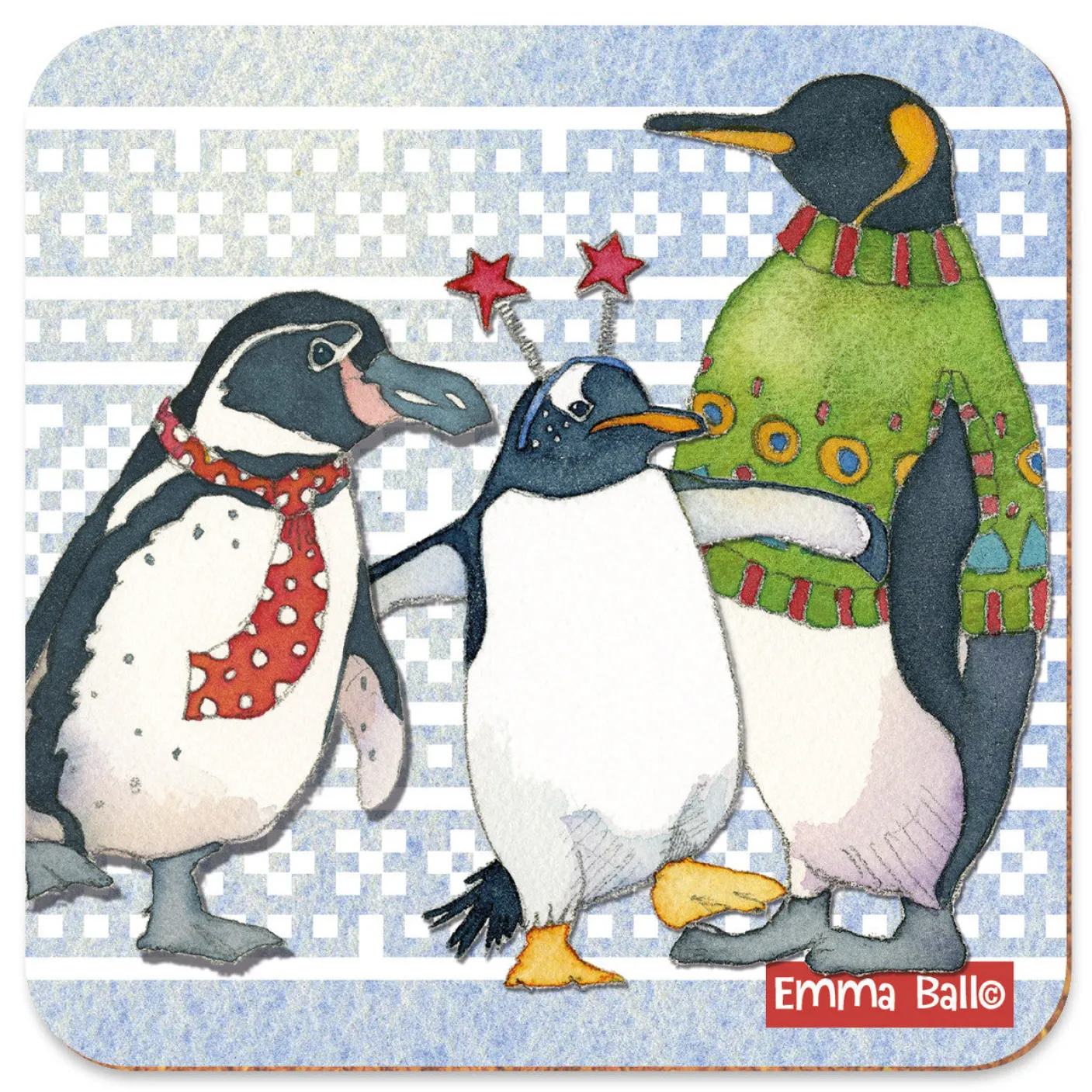Dancing Penguins Coaster
