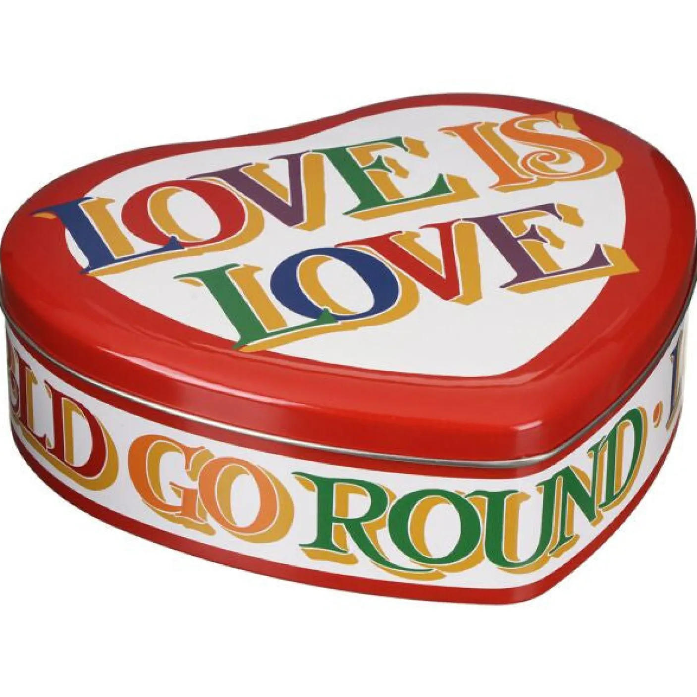 Brighter World Large Heart Tin