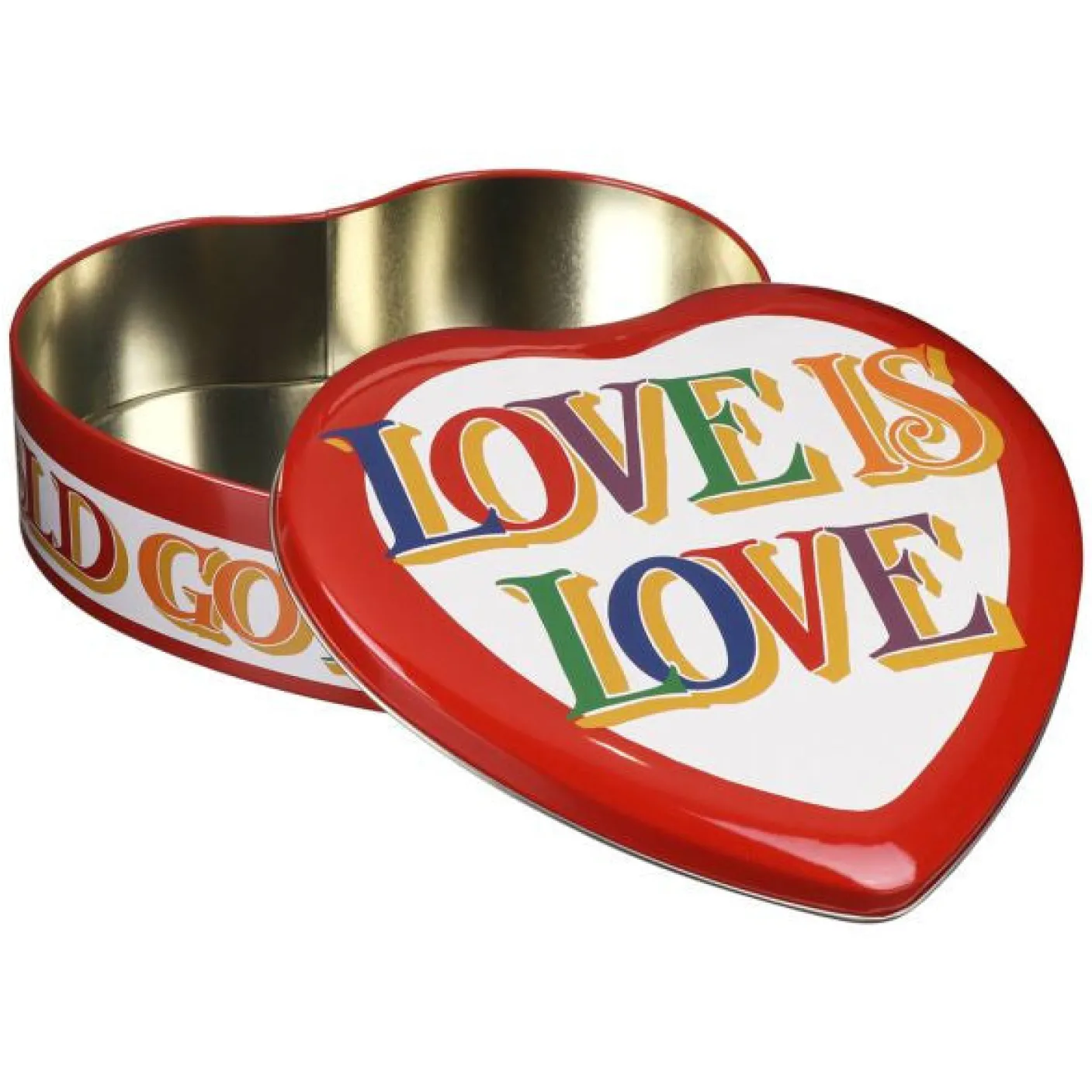 Brighter World Large Heart Tin