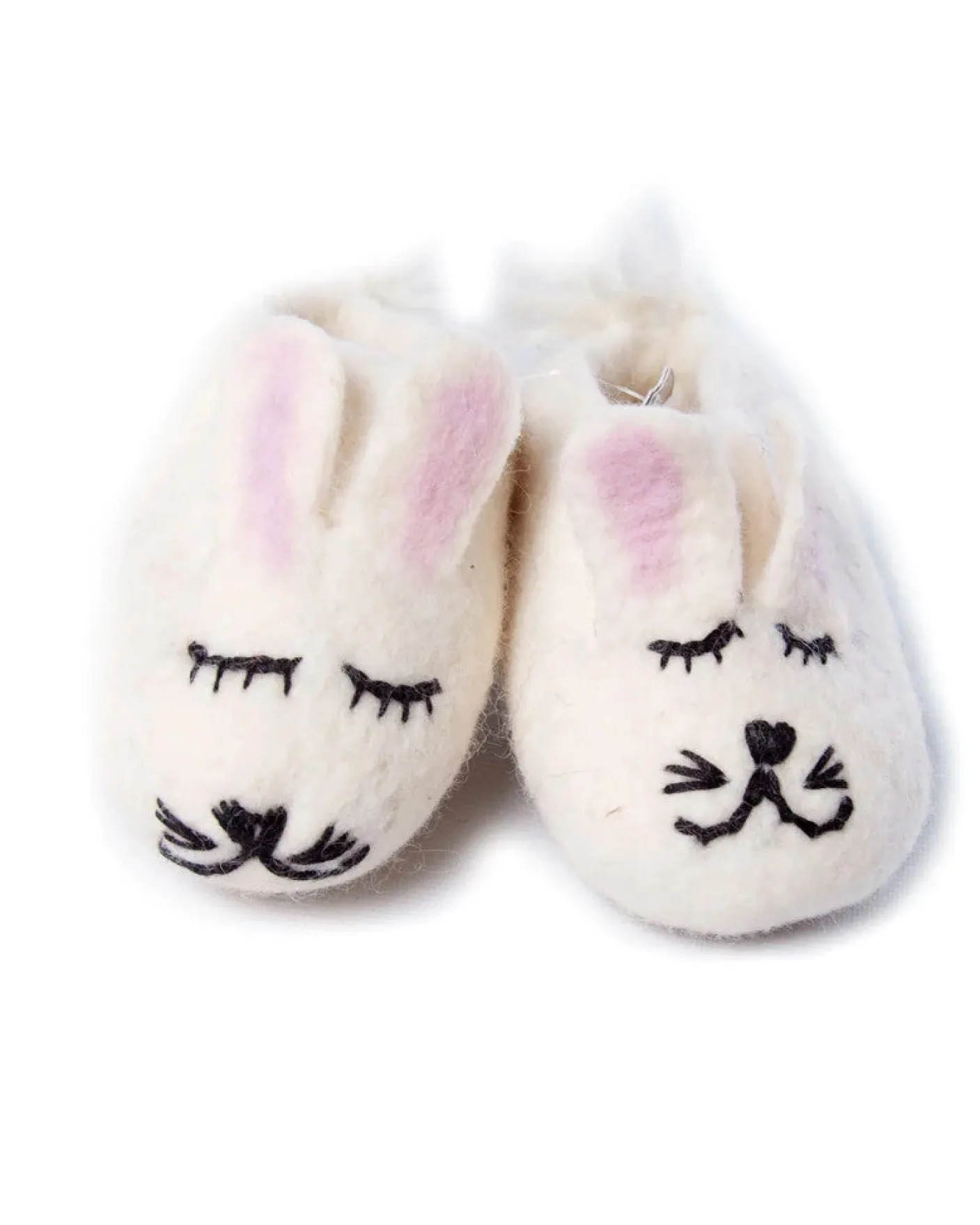 Little Bunny Felt Baby Booties