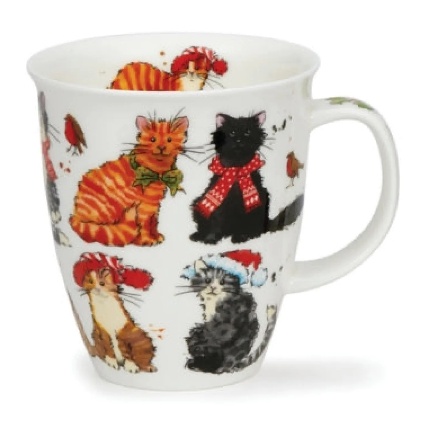 Nevis Festive Cats Mug