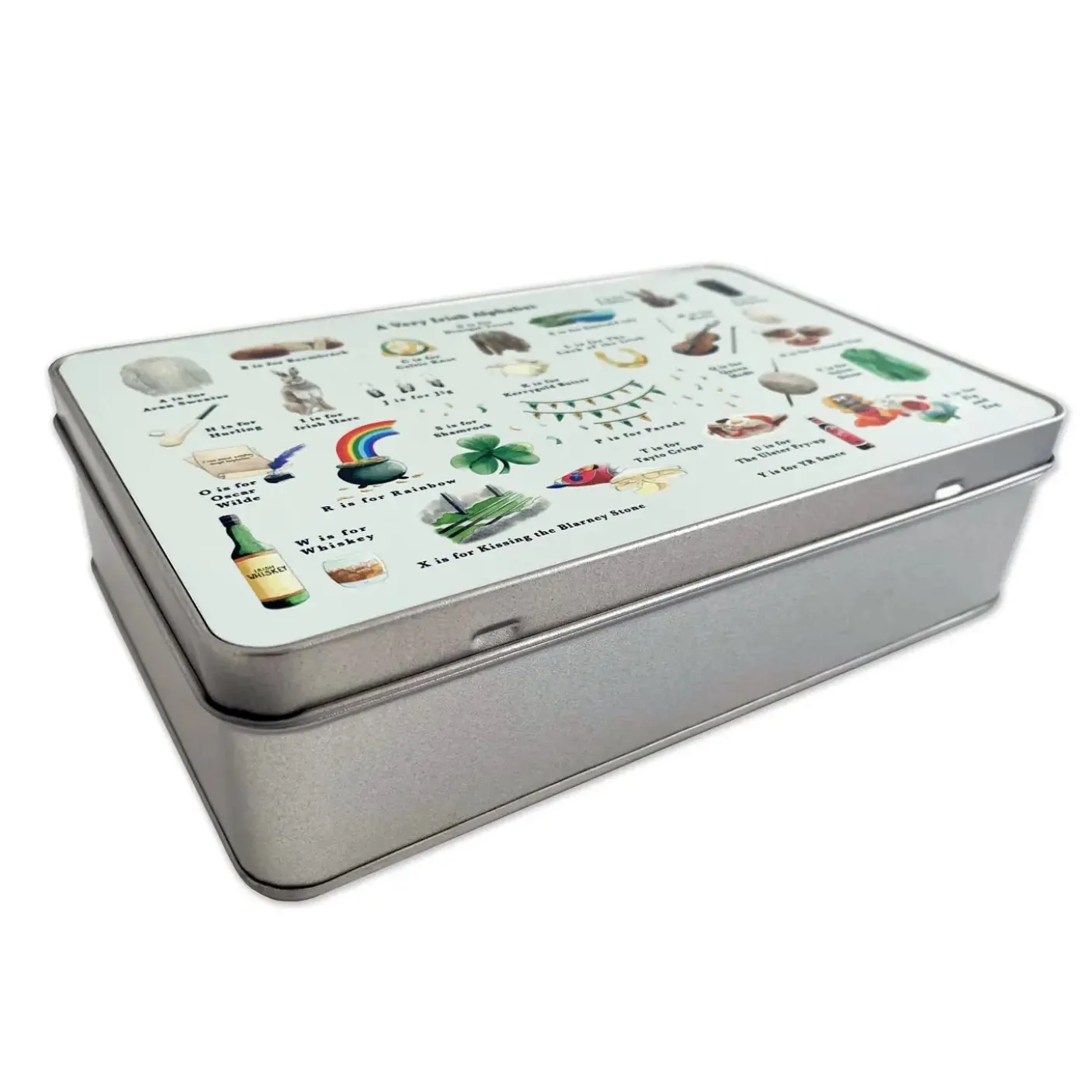 A Very Irish Alphabet Storage Tin