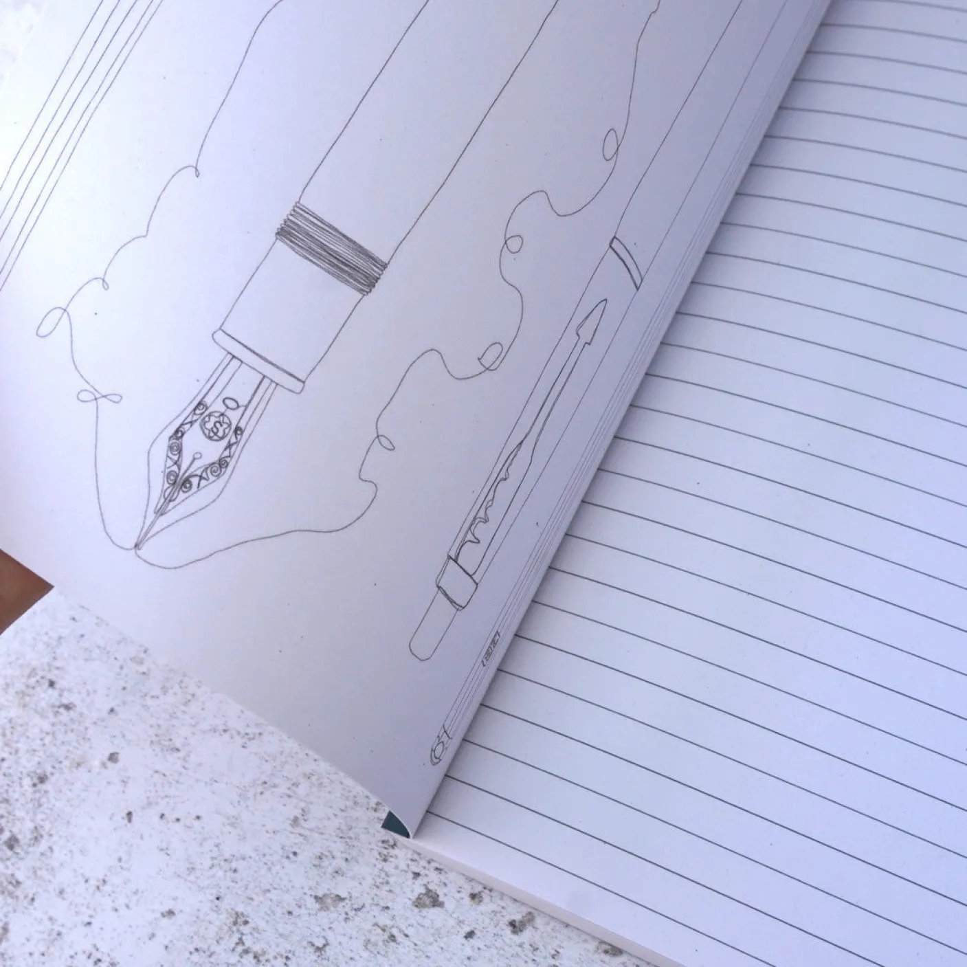 Stationery Notebook by Corinne Alexander