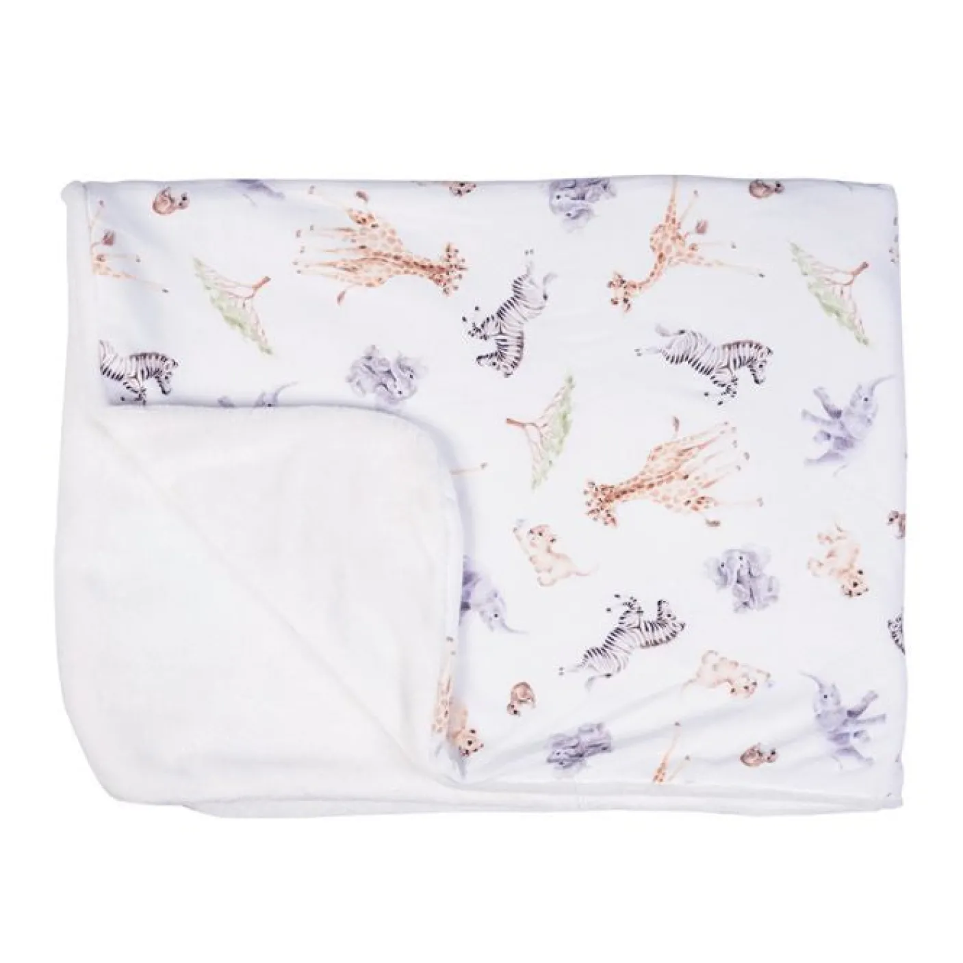'Little Savannah' African Animals Baby Blanket