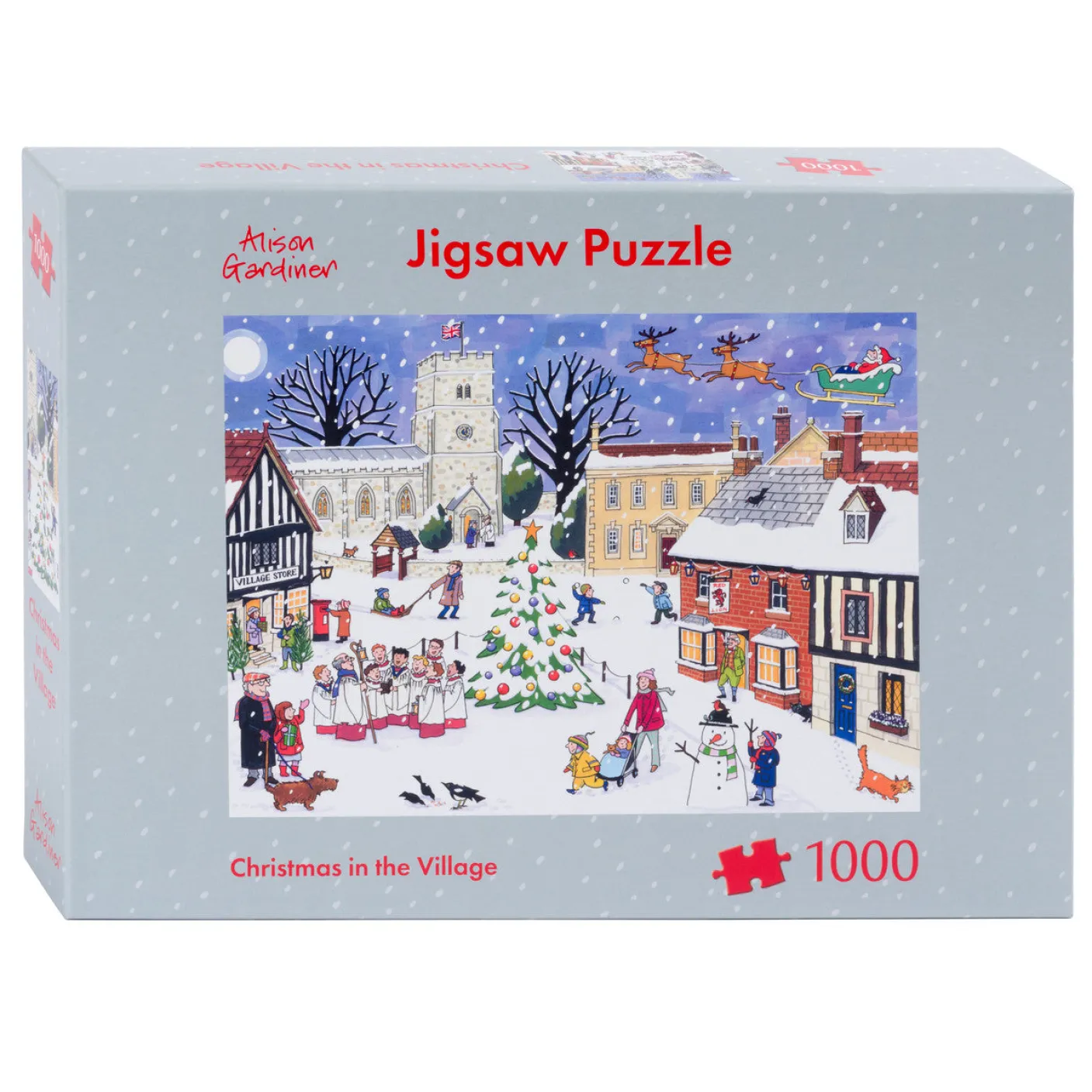 Christmas in the Village Jigsaw Puzzle