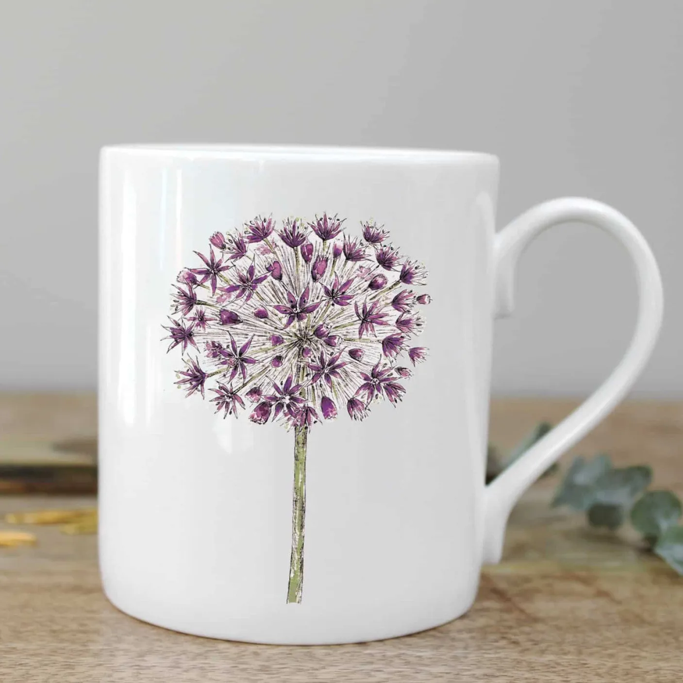 Allium Bone China Mug