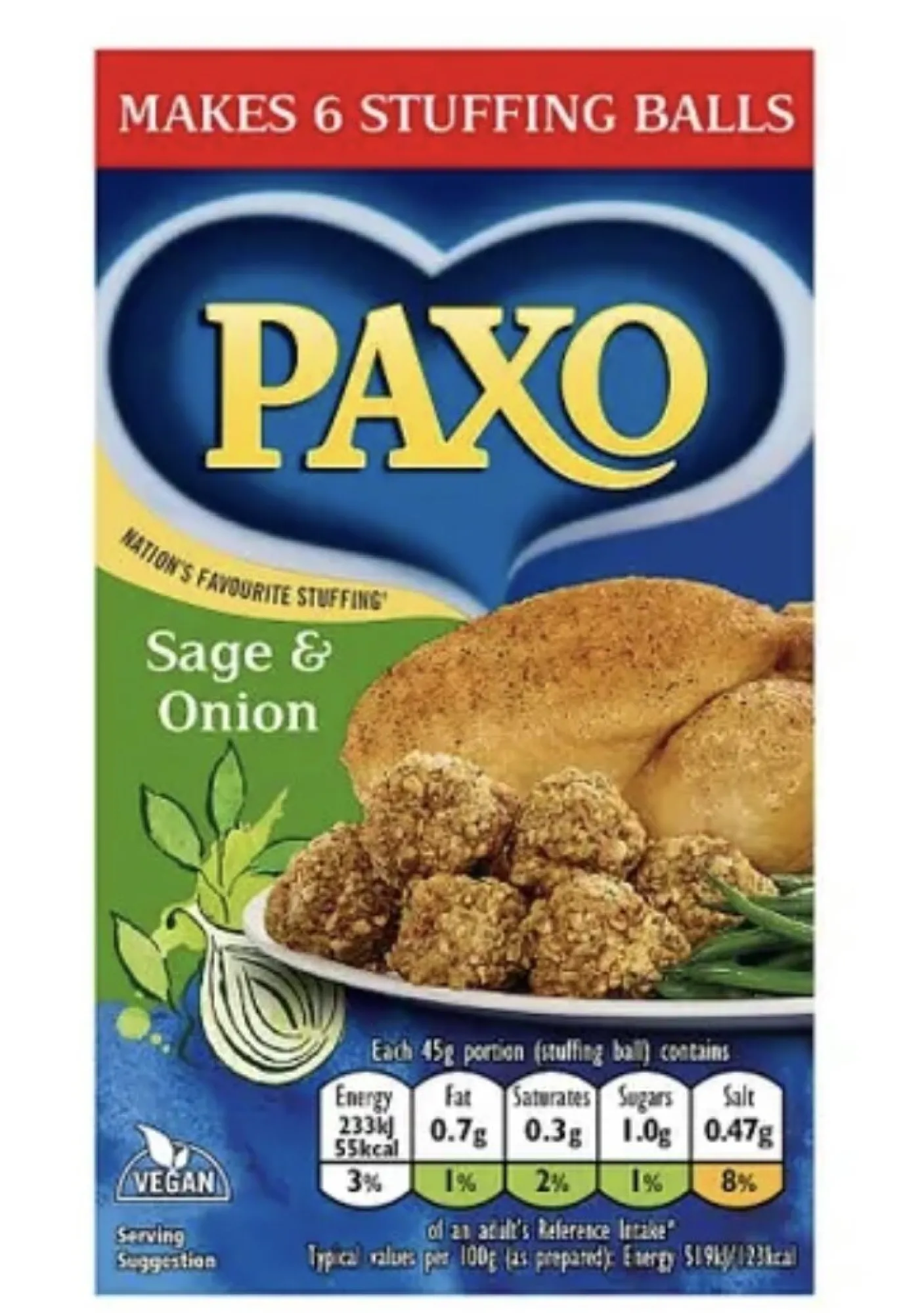 Small Paxo Sage & Onion Stuffing Mix