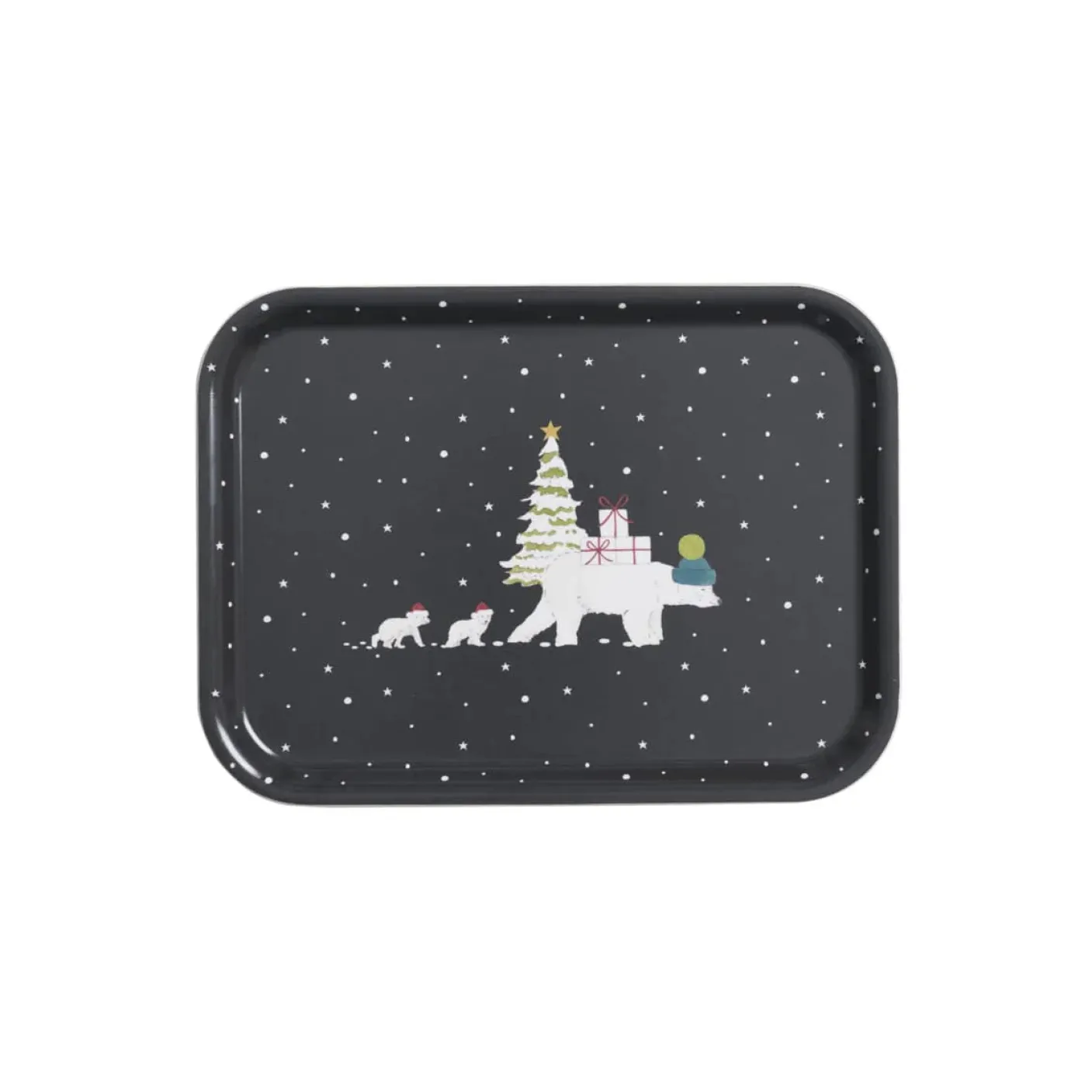 Snow Season Small Tray