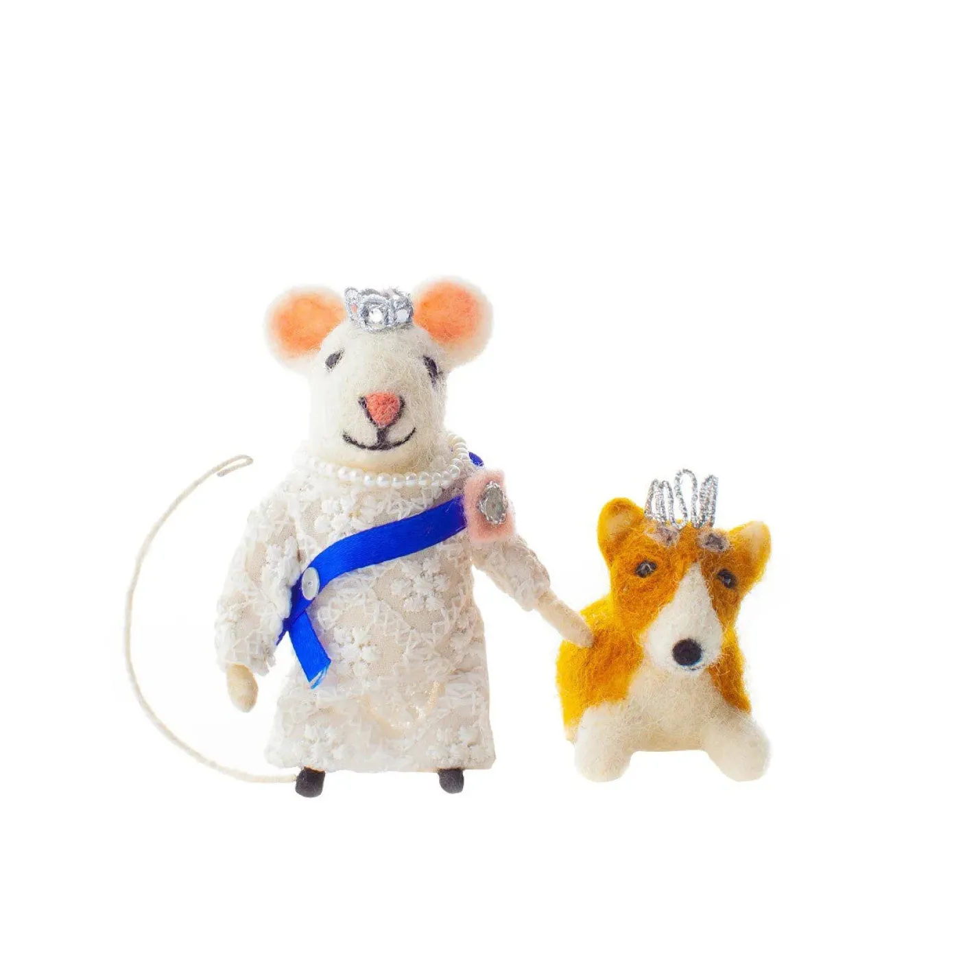 Jubilee Queen Mouse with Princess Corgi