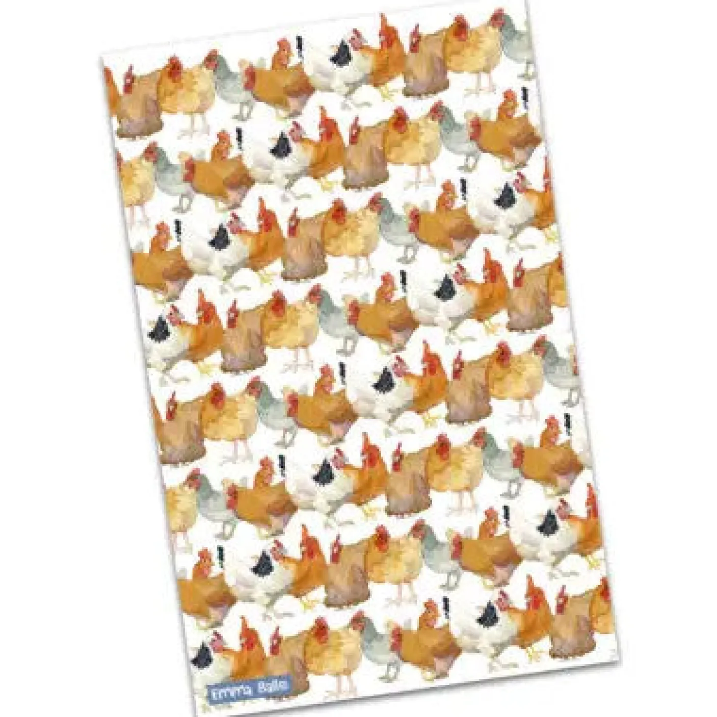 Chickens Tea Towel