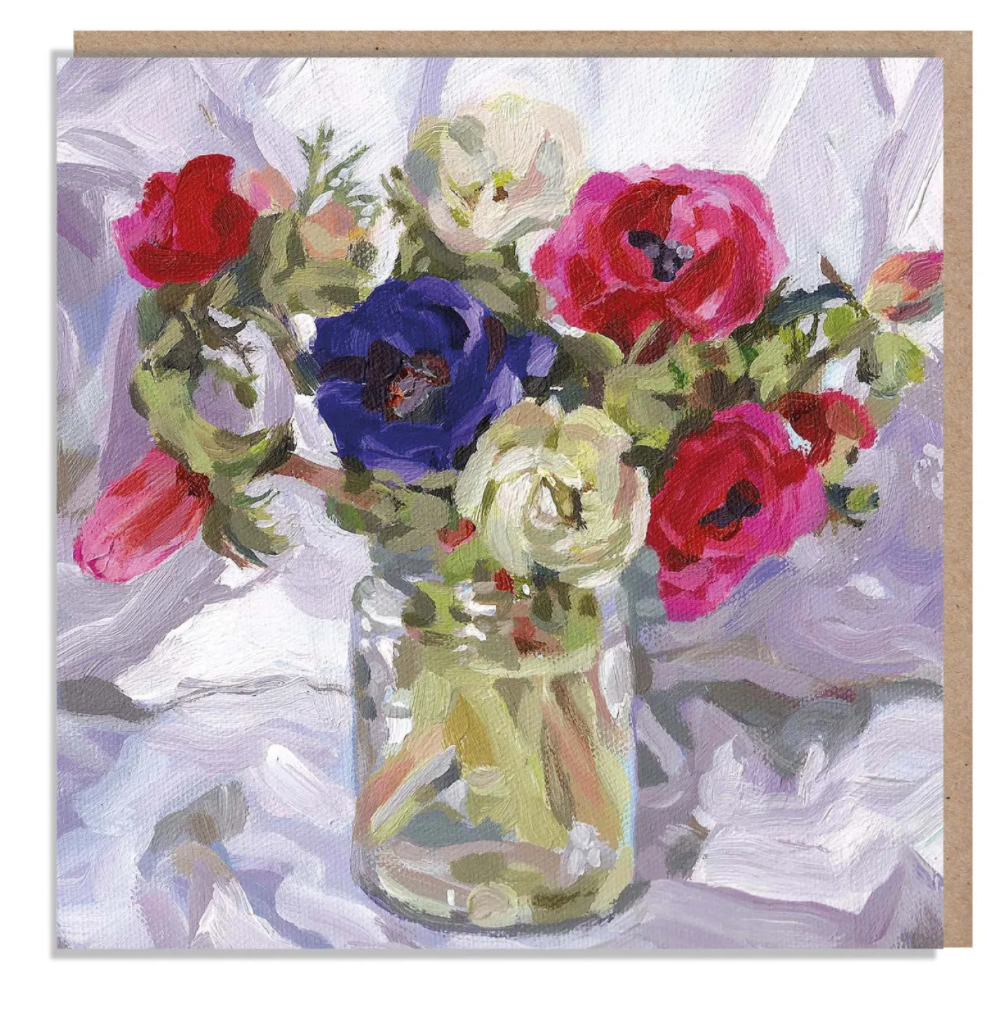 Anemones  Greetings Card
