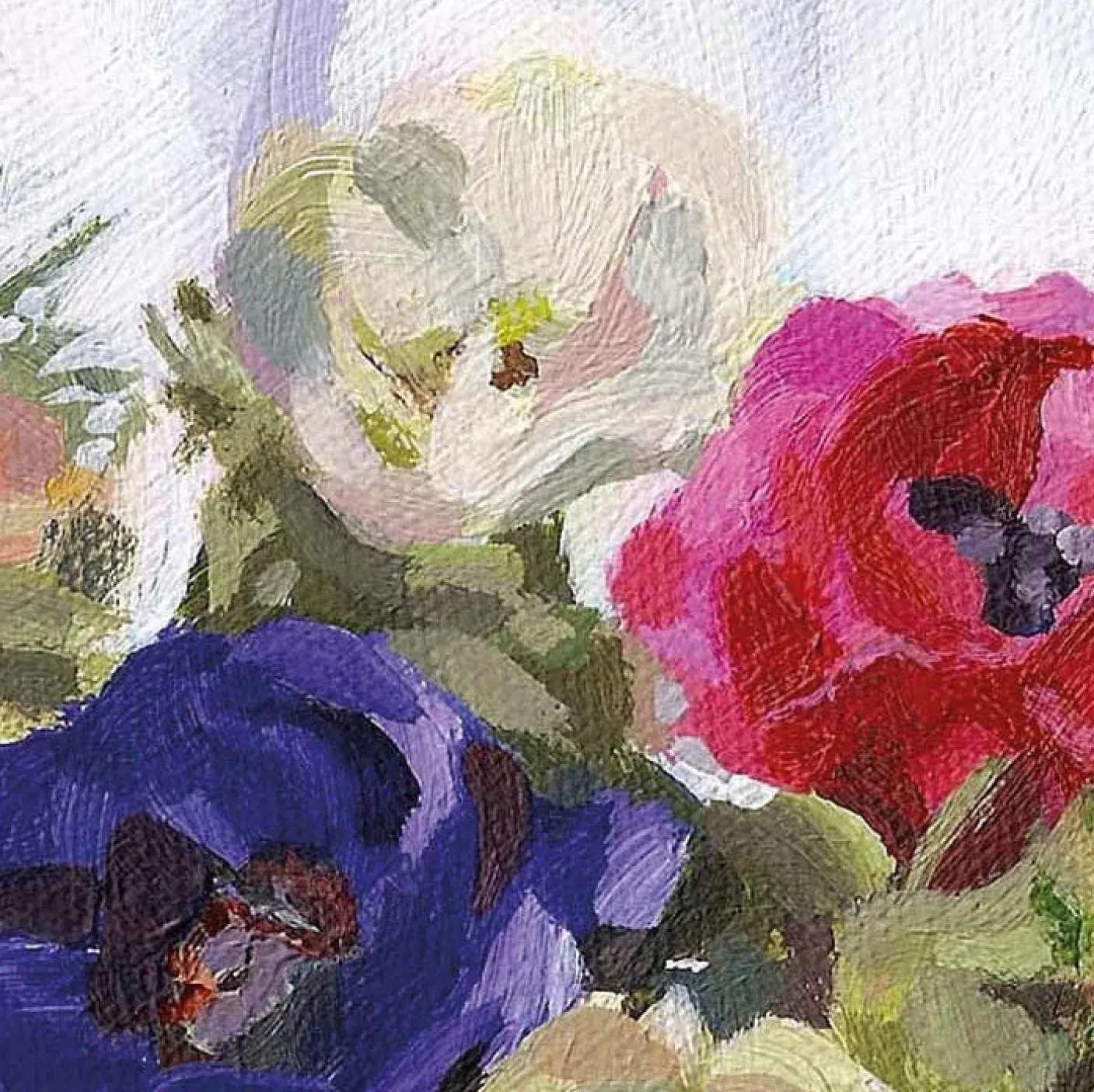 Anemones  Greetings Card