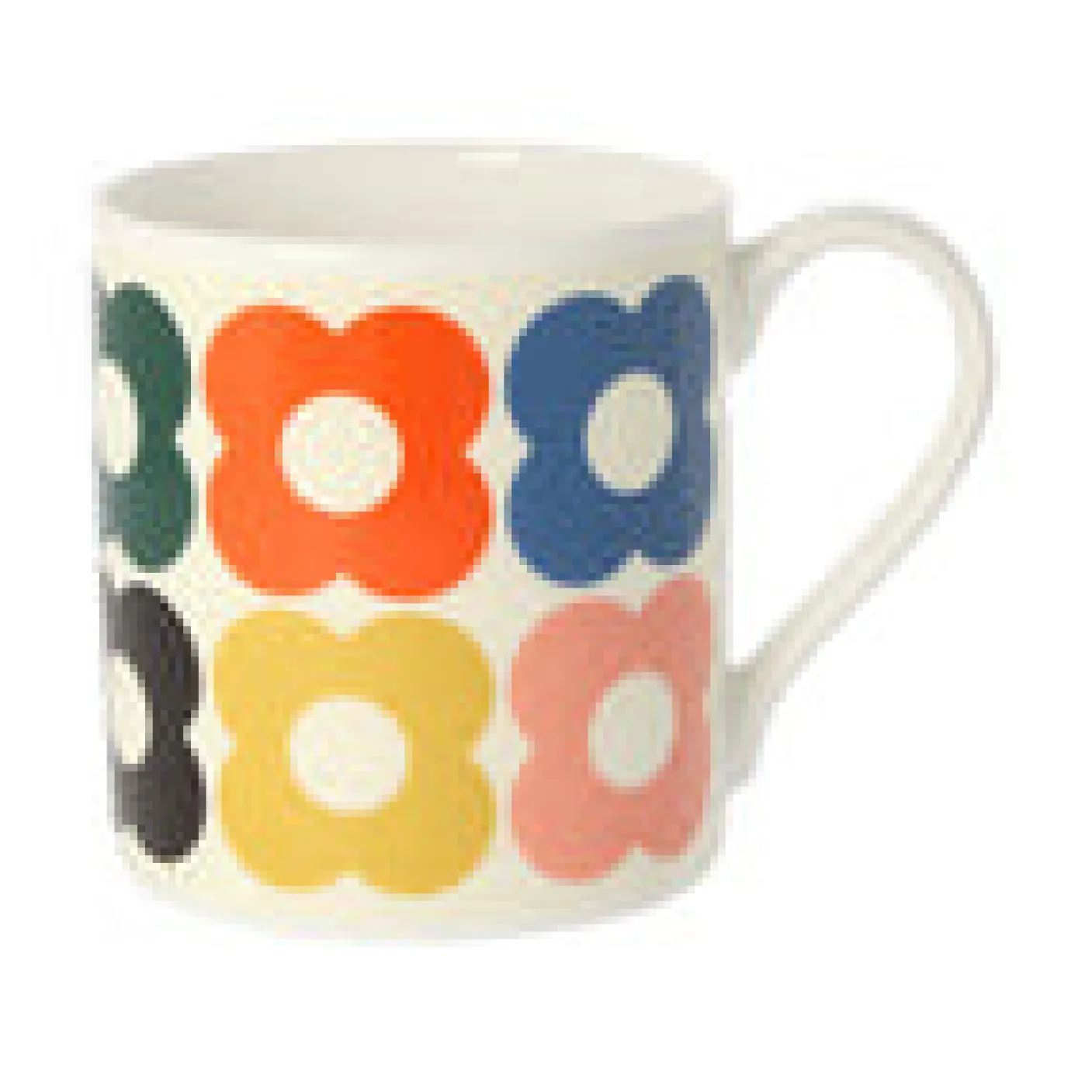 Orla Kiely Spot Flower Fun Bone China Mug