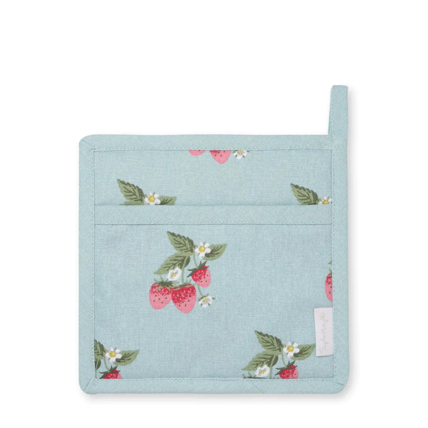 Strawberries Blue Pot Grab