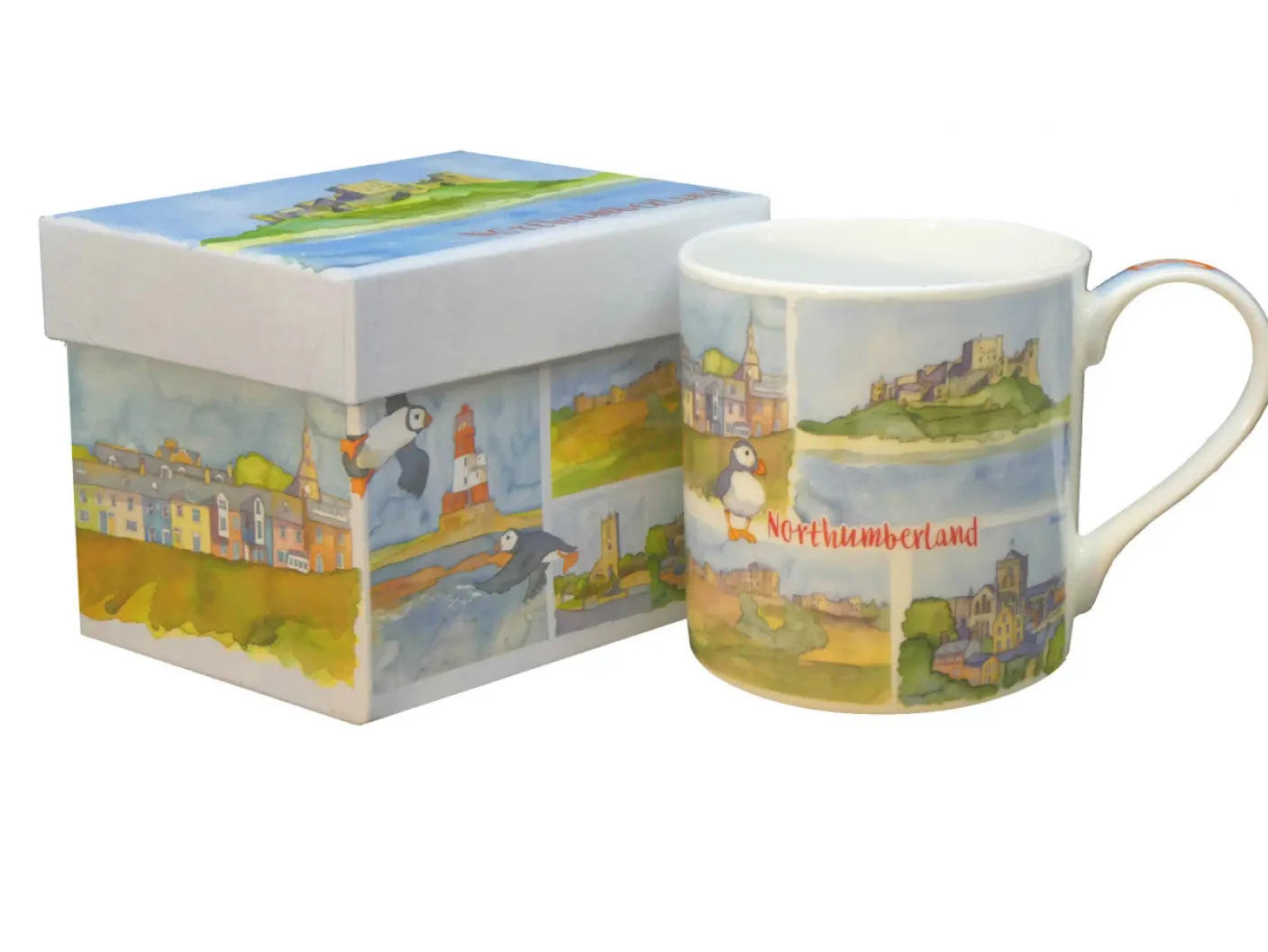 Northumberland Bone China Mug (Boxed)