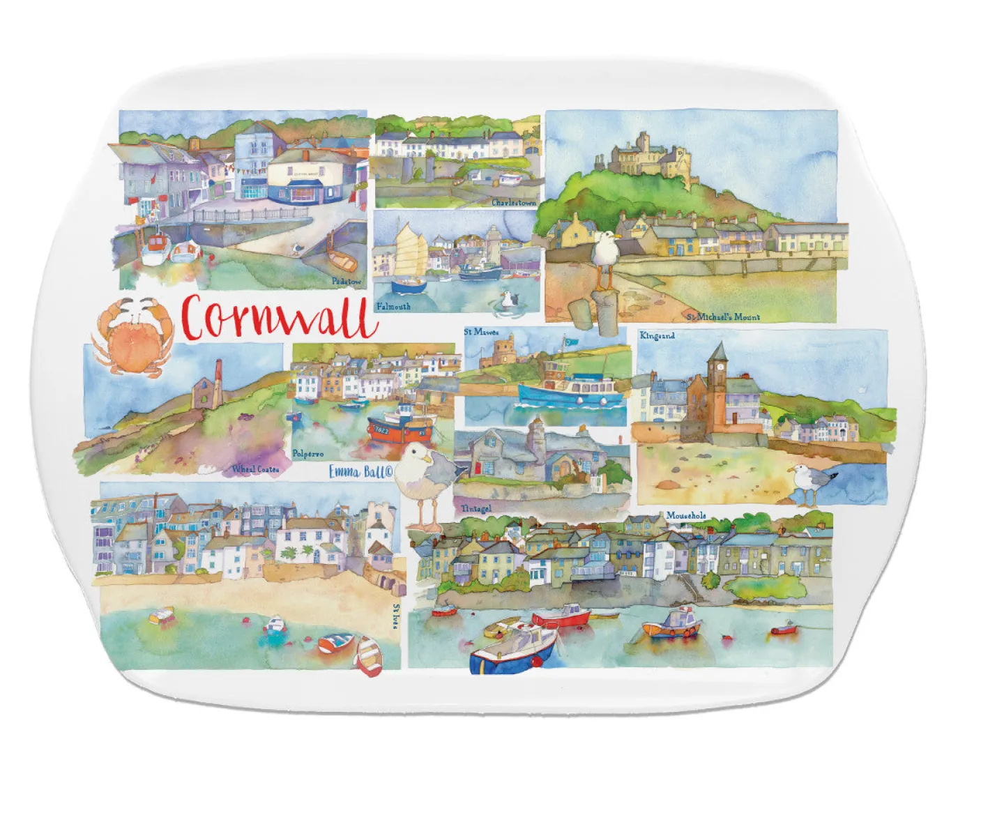 Cornwall Melamine Scatter Tray