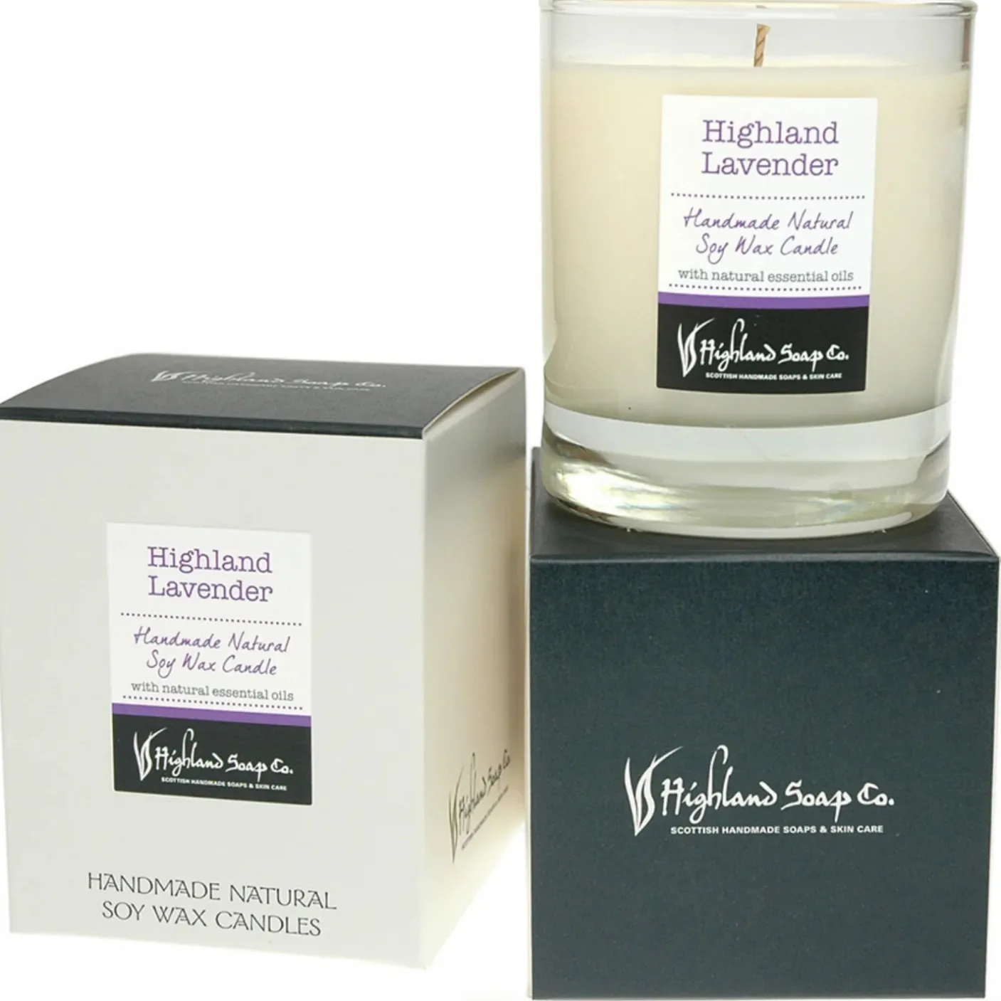Highland Lavender Natural Soy Wax Candle