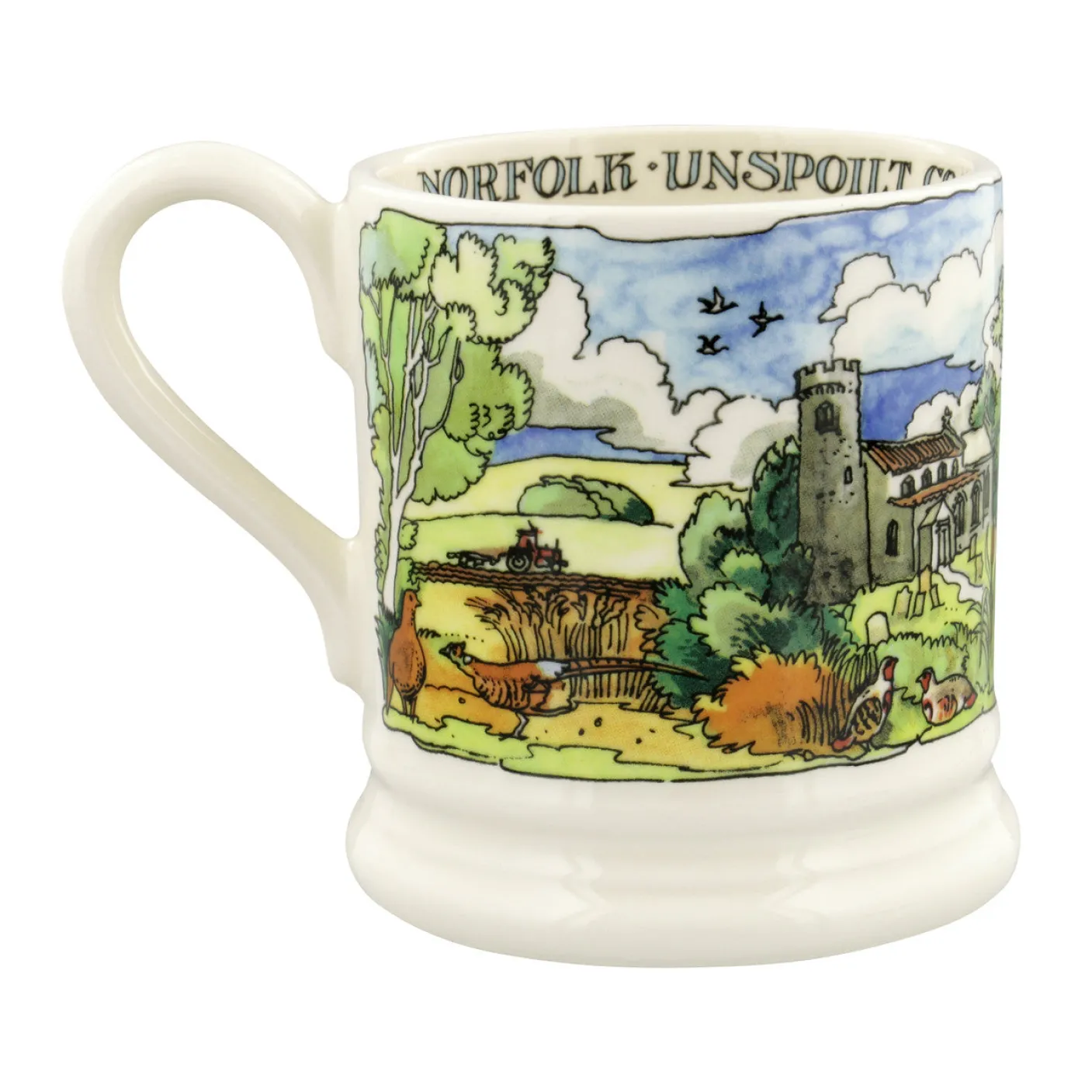 Landscapes of Dreams Norfolk Coast 1/2 Pint Mug