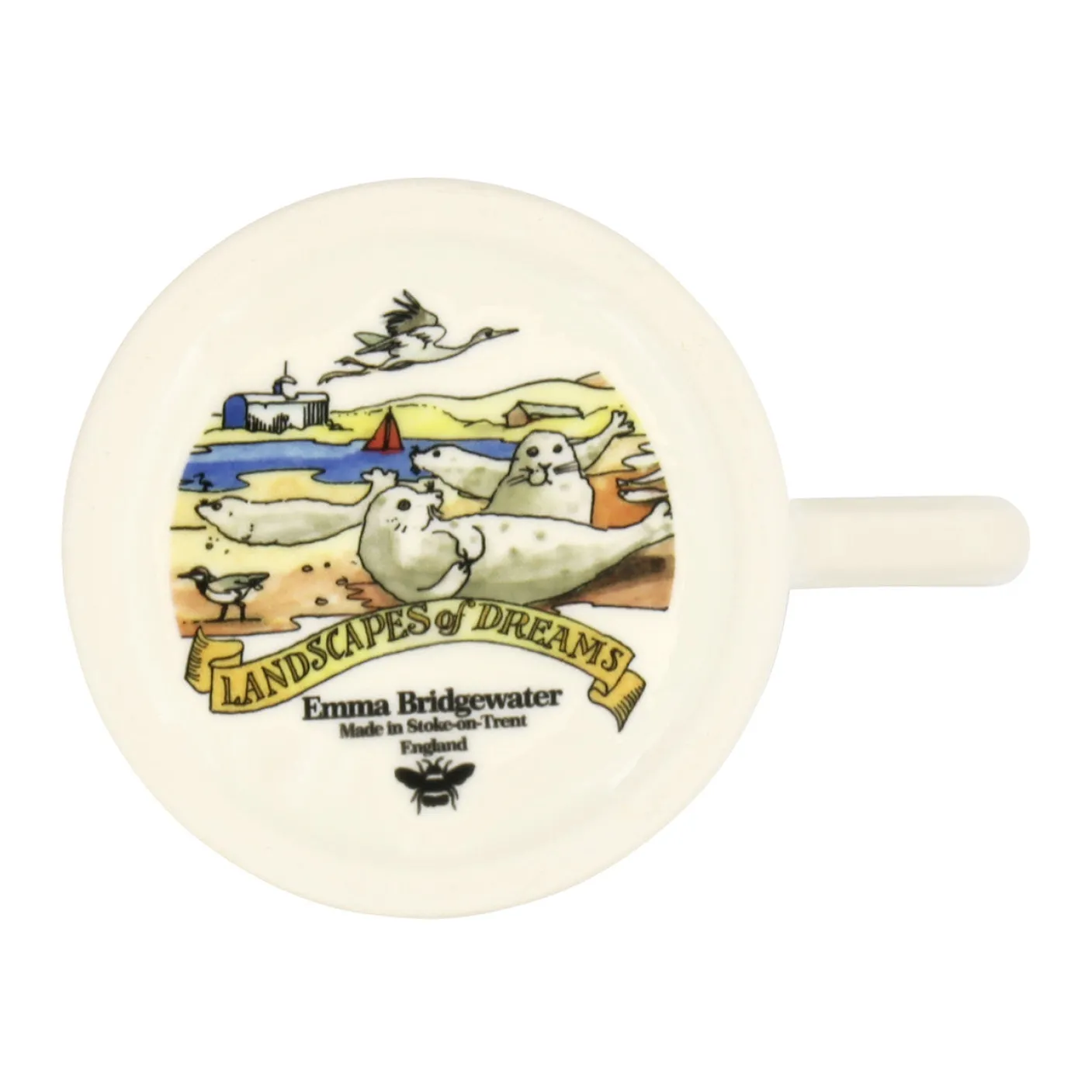 Landscapes of Dreams Norfolk Coast 1/2 Pint Mug