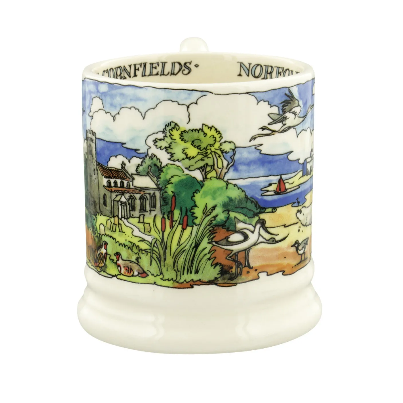 Landscapes of Dreams Norfolk Coast 1/2 Pint Mug