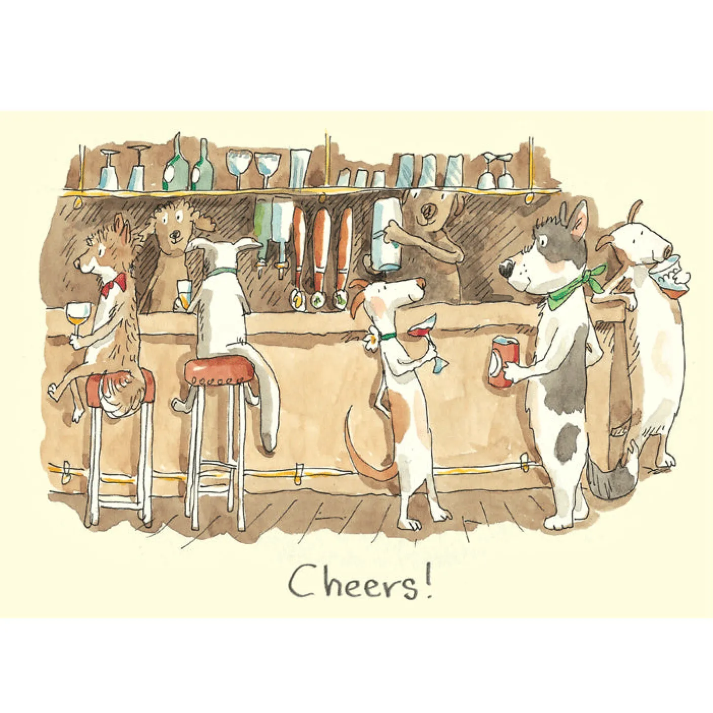 Cheers! Greetings Card