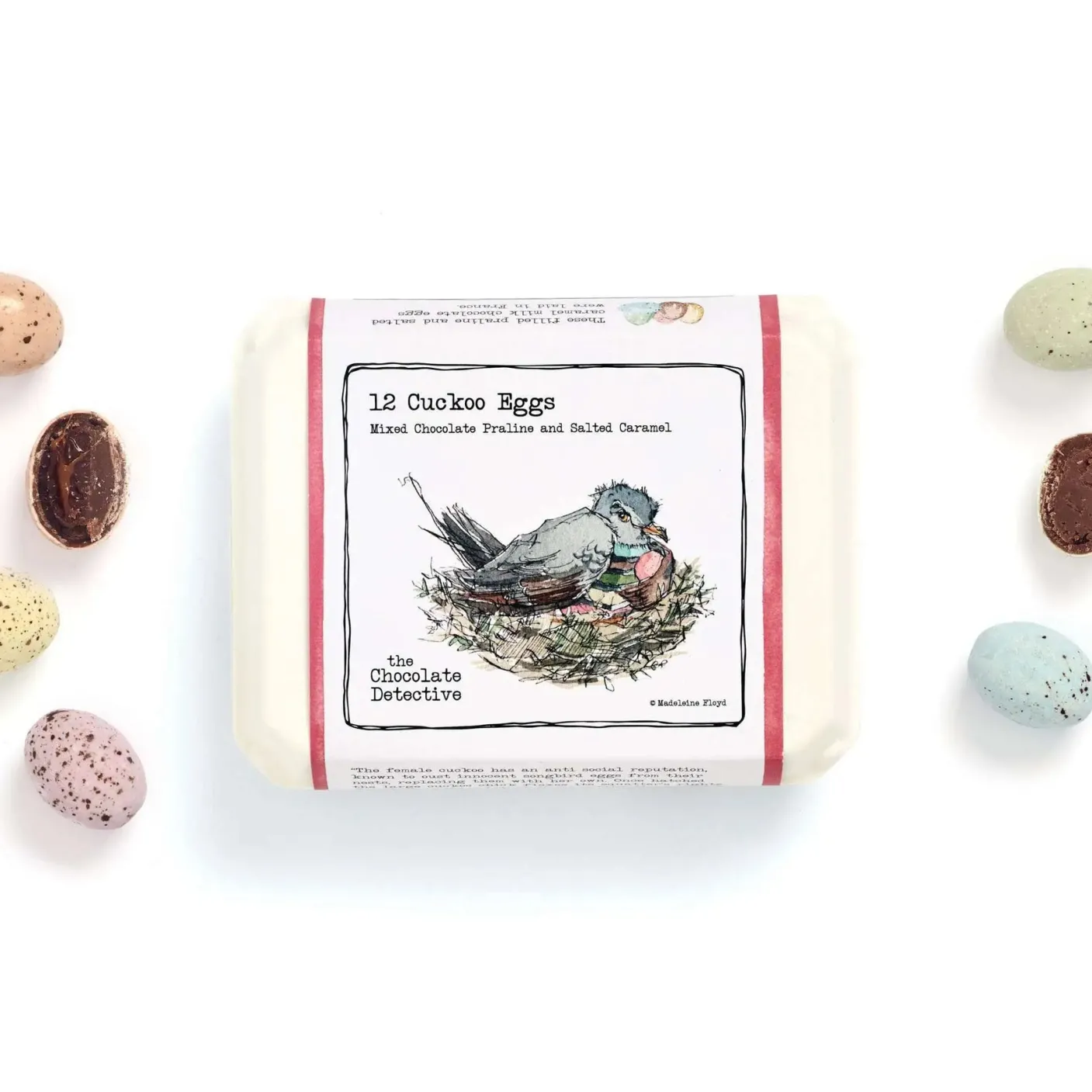 12 Cuckoo Eggs by The Chocolate Detective