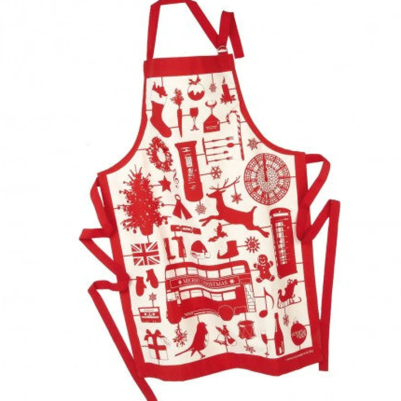 Airfix Christmas Apron - Red