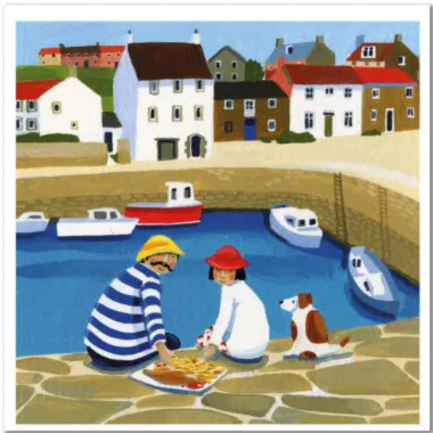 Crail Picnic Greetings Card