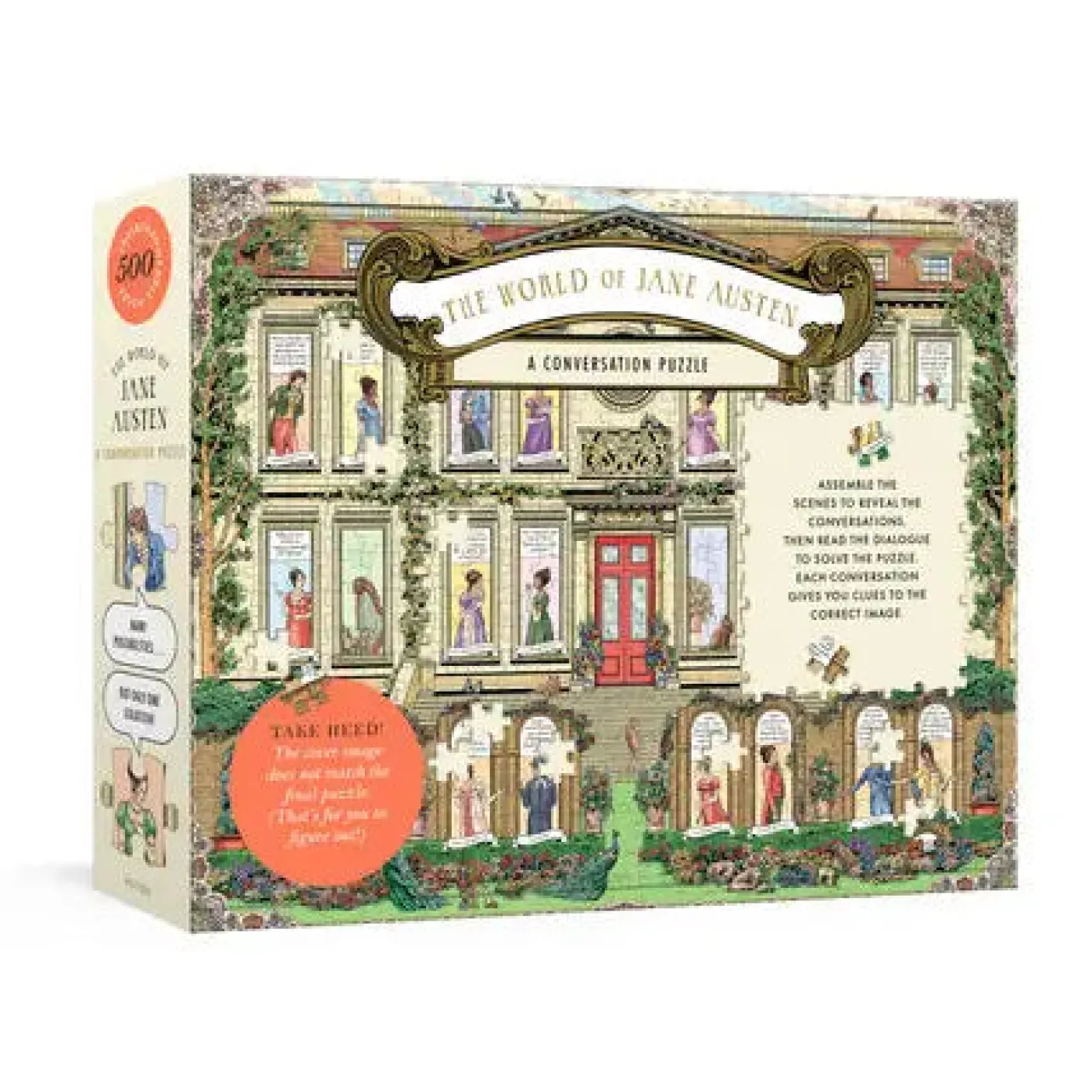 The World of Jane Austen Conversation 500 piece Jigsaw Puzzle