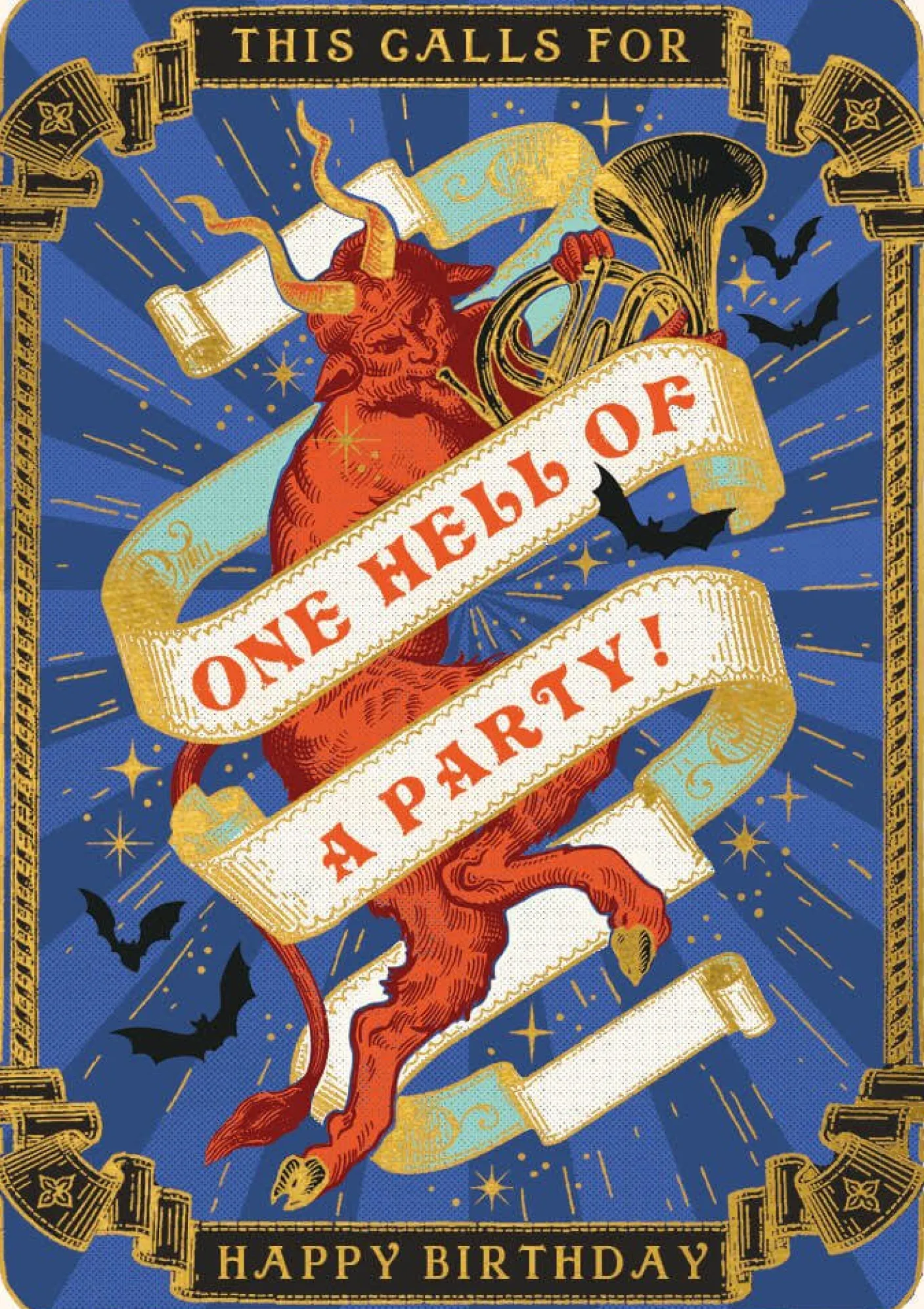 Hell of a Party Greeting Card