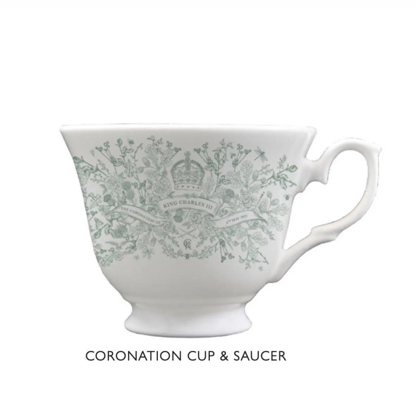 King Charles lll Coronation China Cup & Saucer