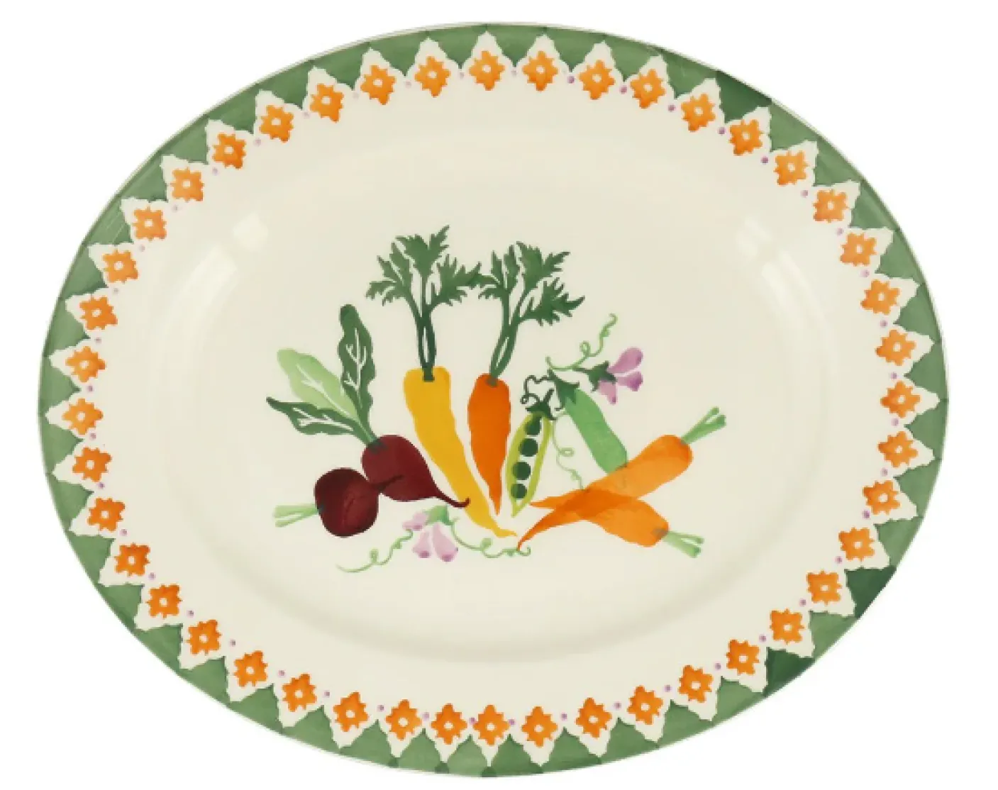 Carrots & Beets Medium Oval Platter
