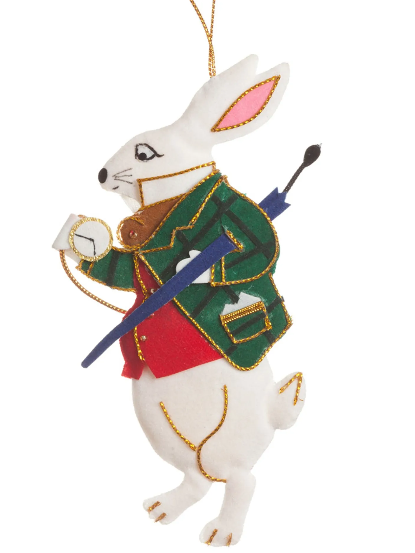 Alice in Wonderland White Rabbit Decoration