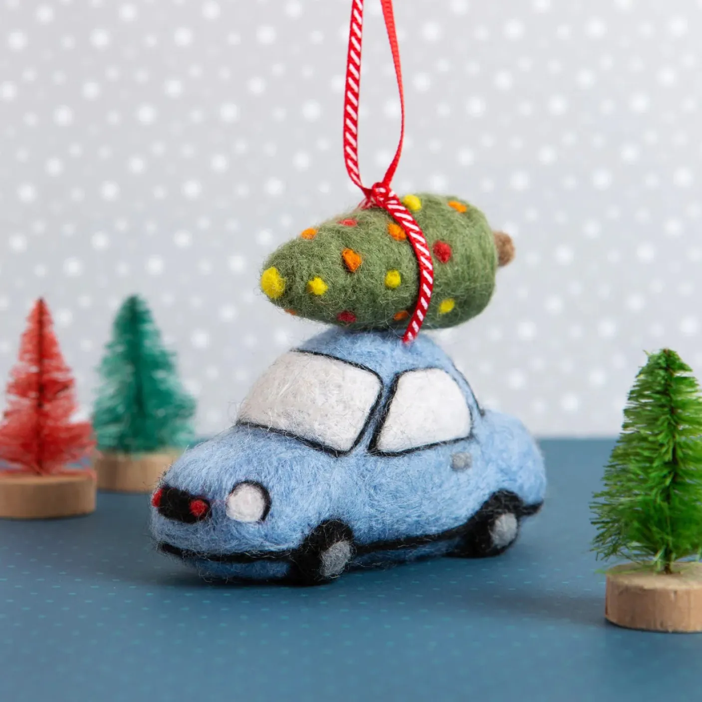 Christmas Car Mini Felting Kit