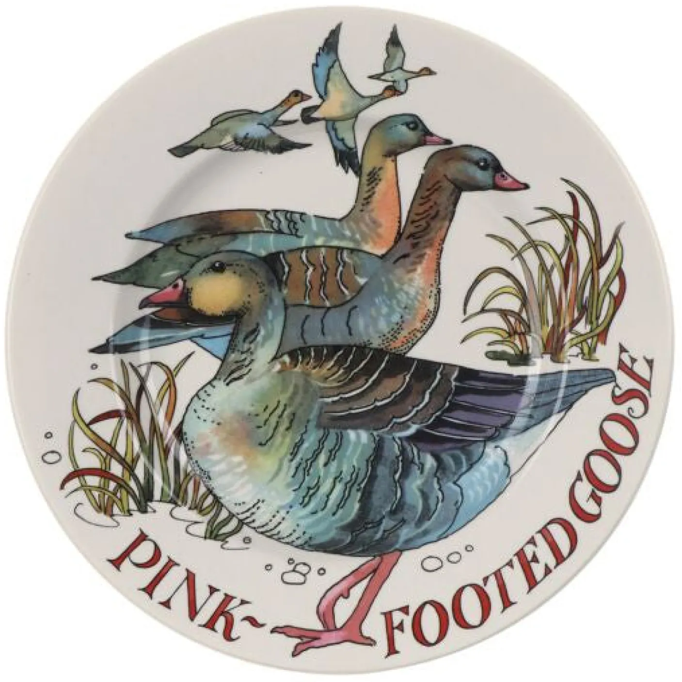 Pink Footed Goose 8 1/2 inch Plate